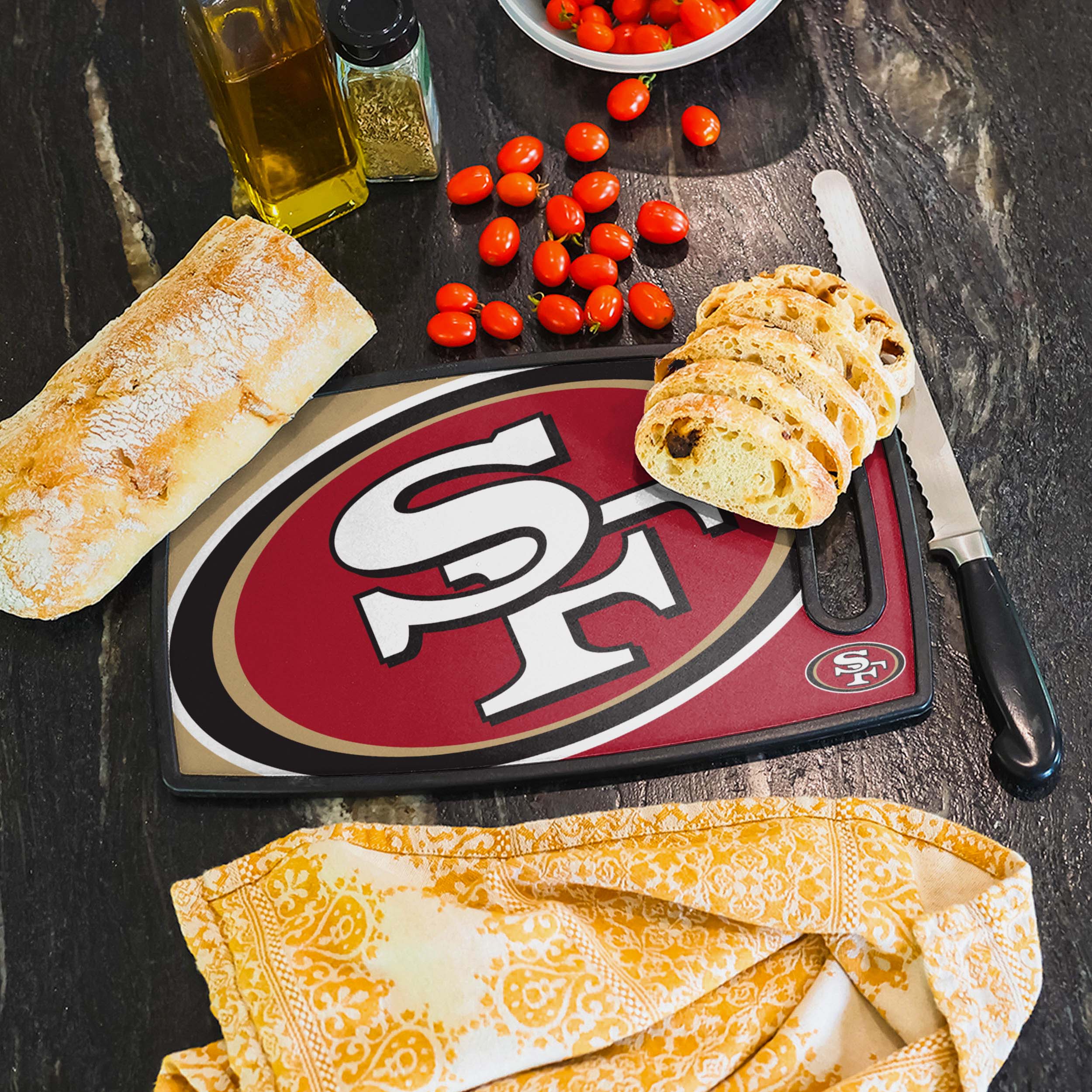 San Francisco 49ers Big Logo Cutting Board - Image 2