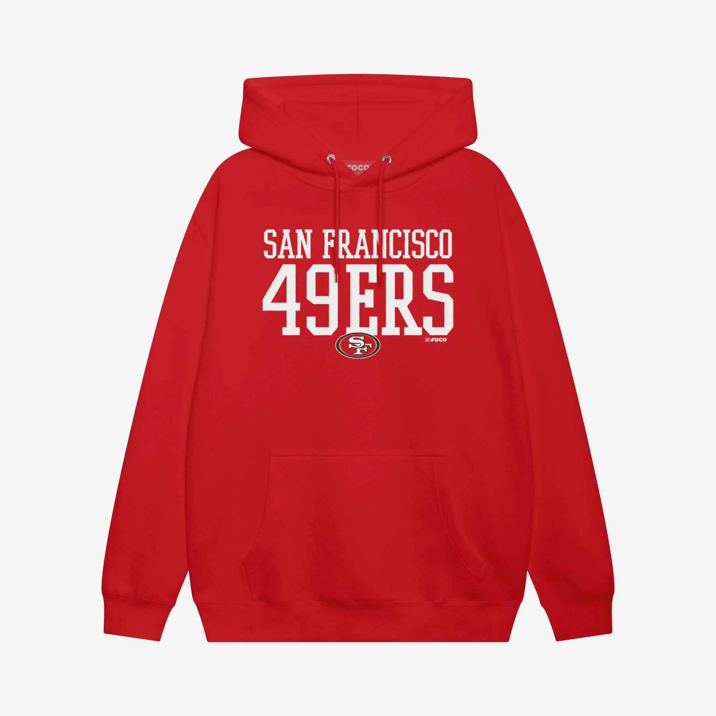 San Francisco 49ers Bold Wordmark Hoodie