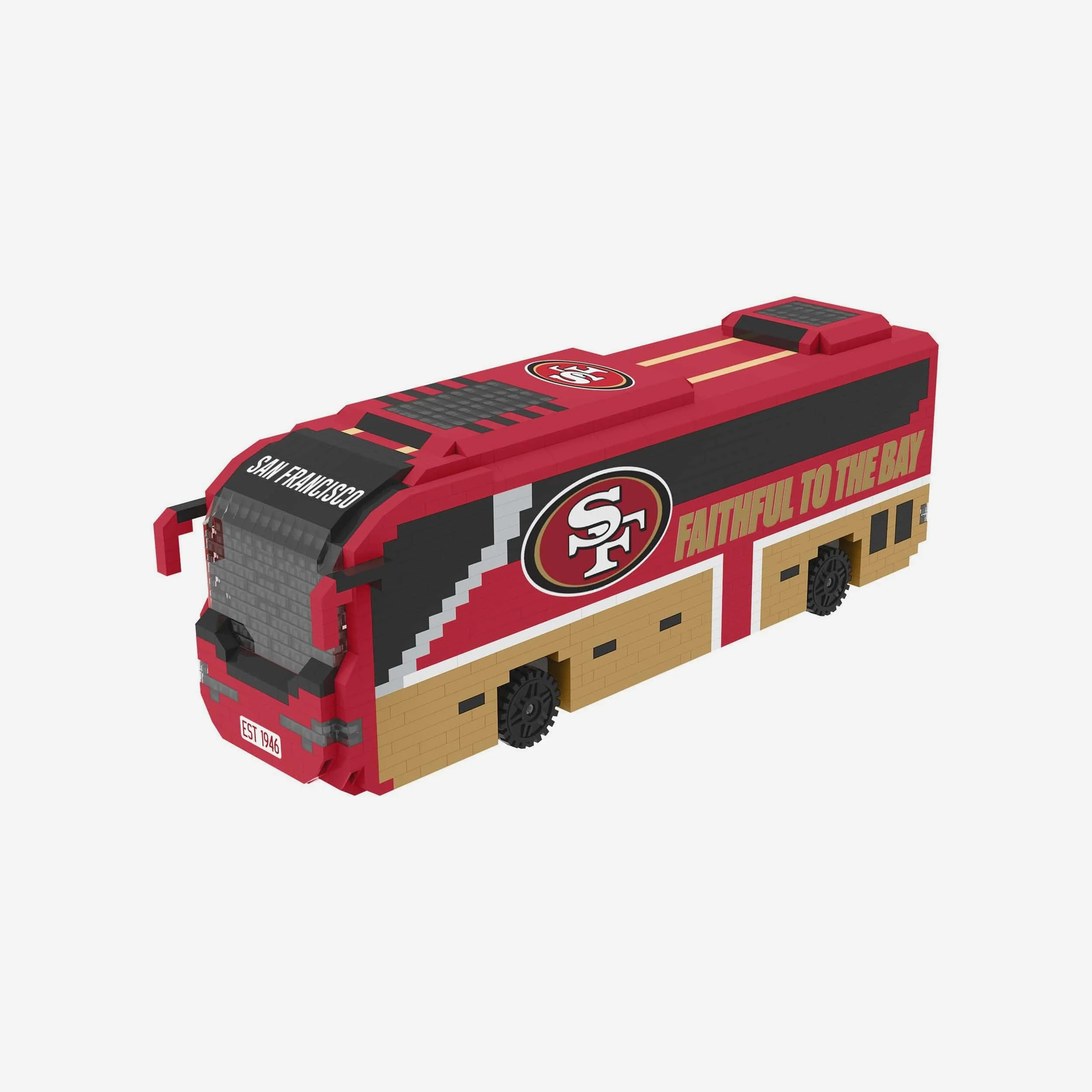 San Francisco 49ers BRXLZ Bus
