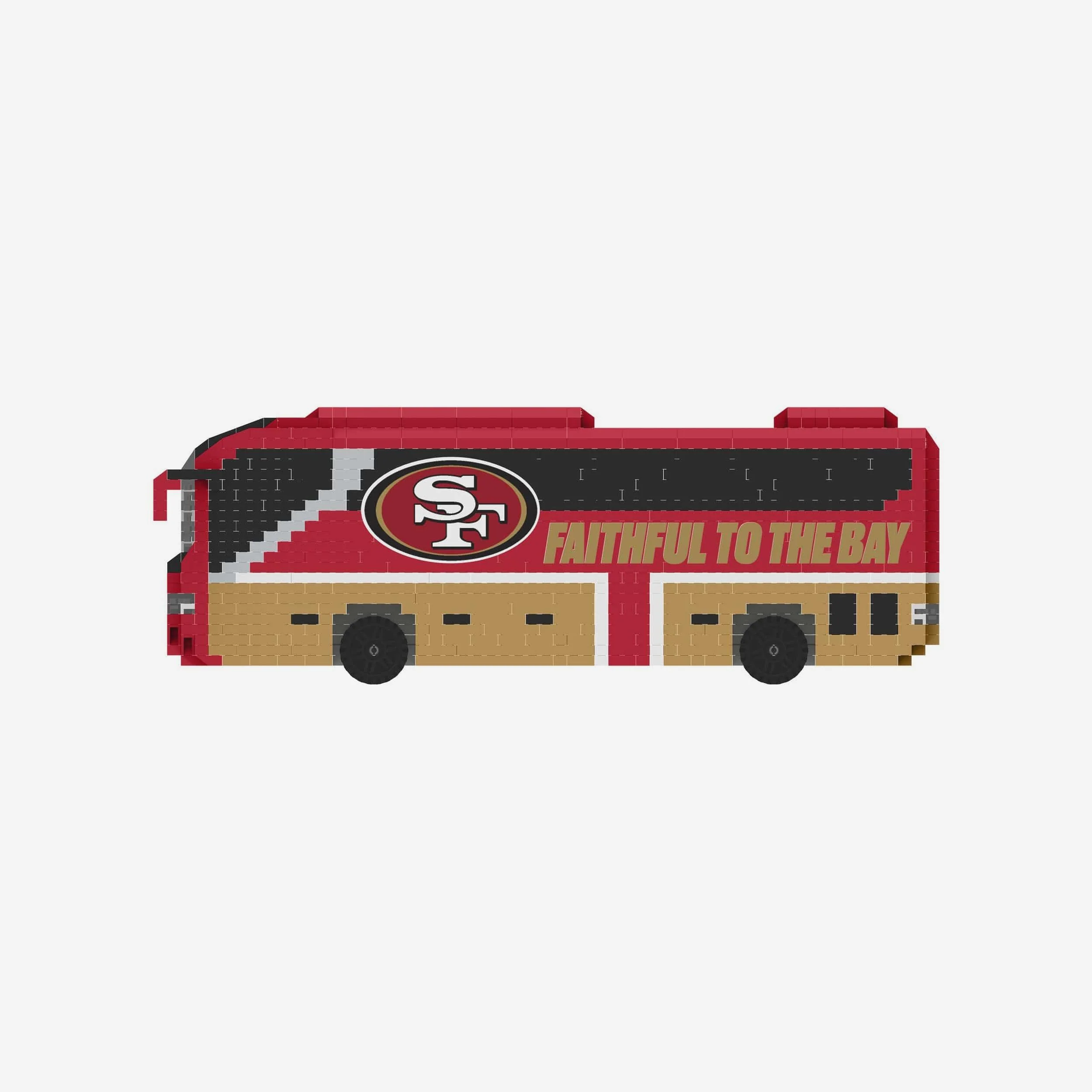 San Francisco 49ers BRXLZ Bus - Image 2
