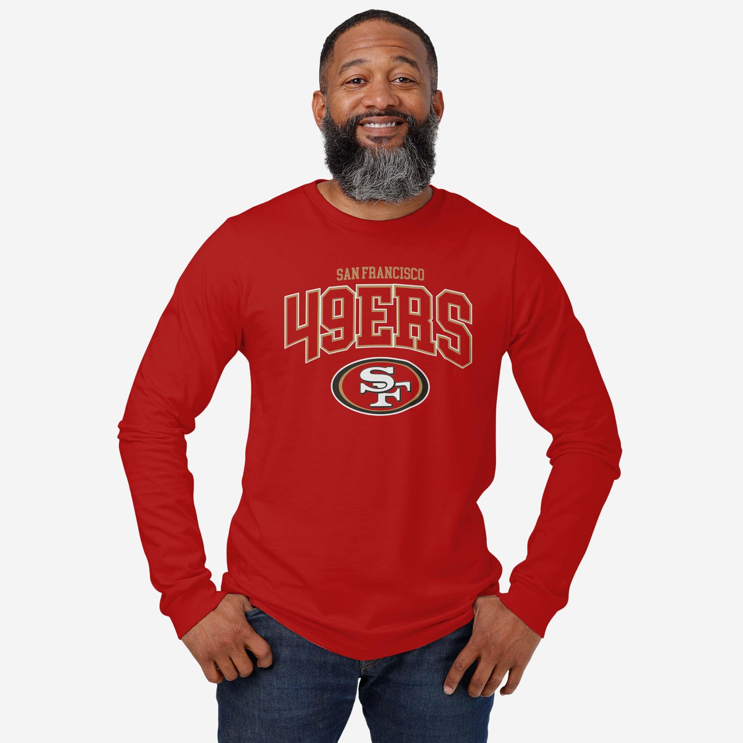 San Francisco 49ers Classic Logo Long Sleeve T-Shirt - Image 6