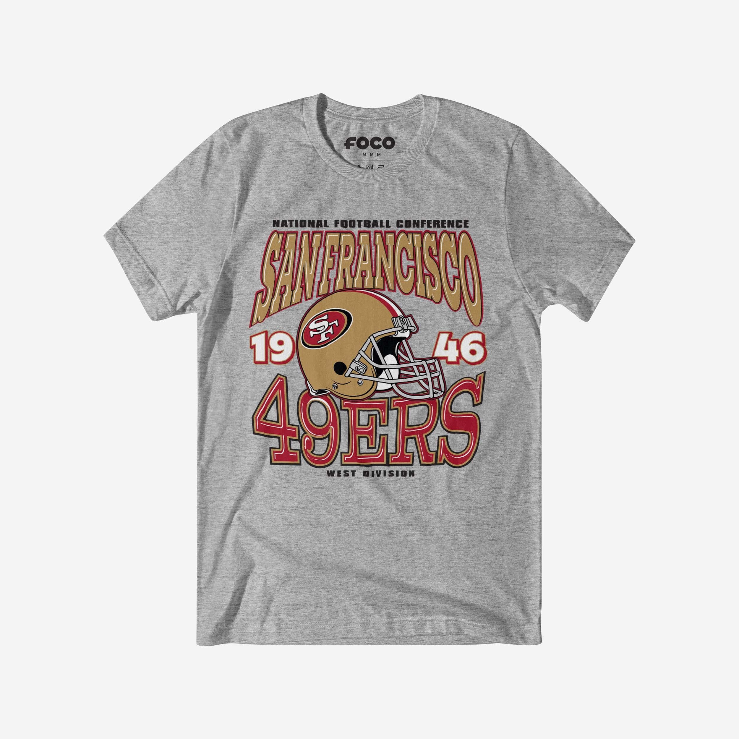 San Francisco 49ers Classic Team Helmet T-Shirt