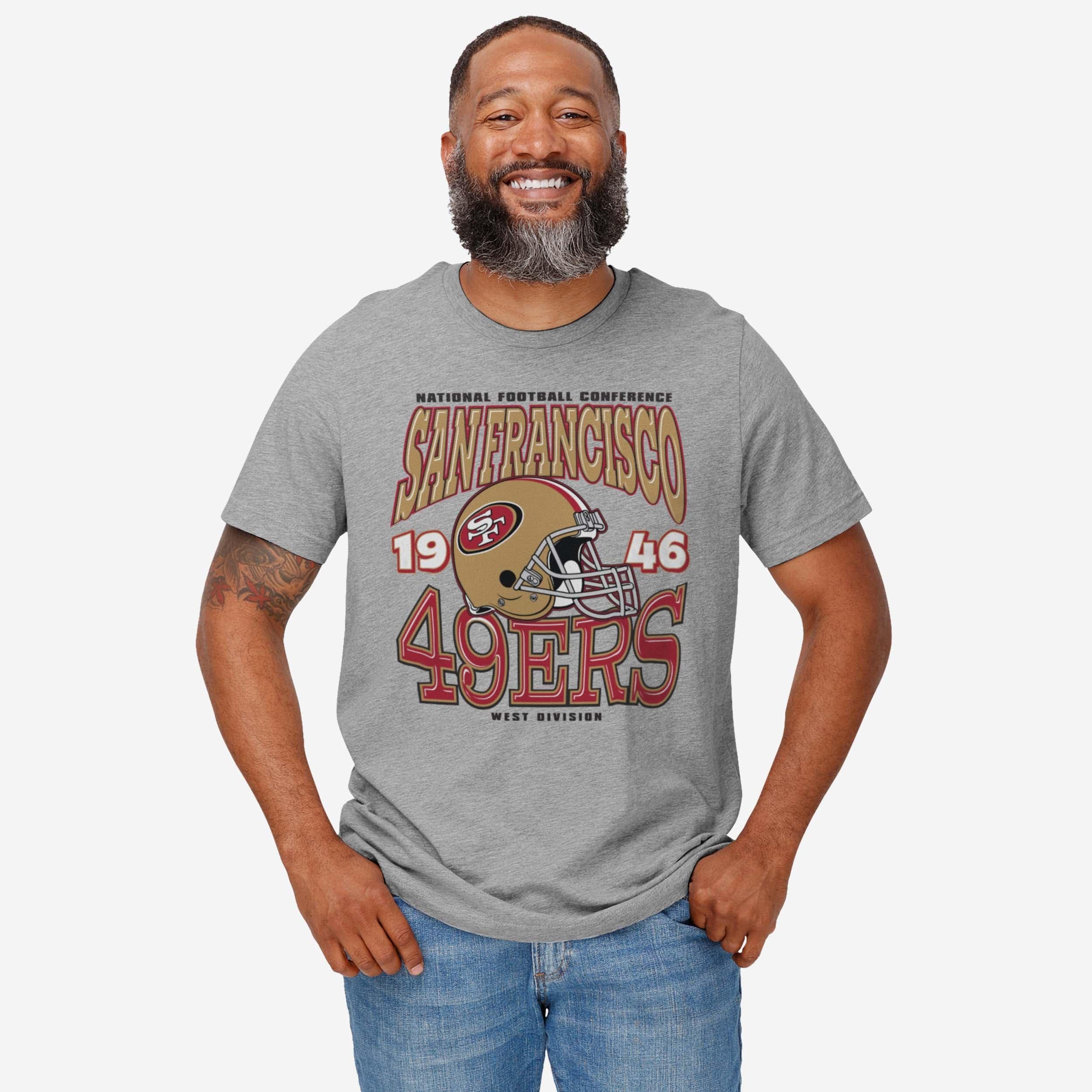 San Francisco 49ers Classic Team Helmet T-Shirt - Image 2