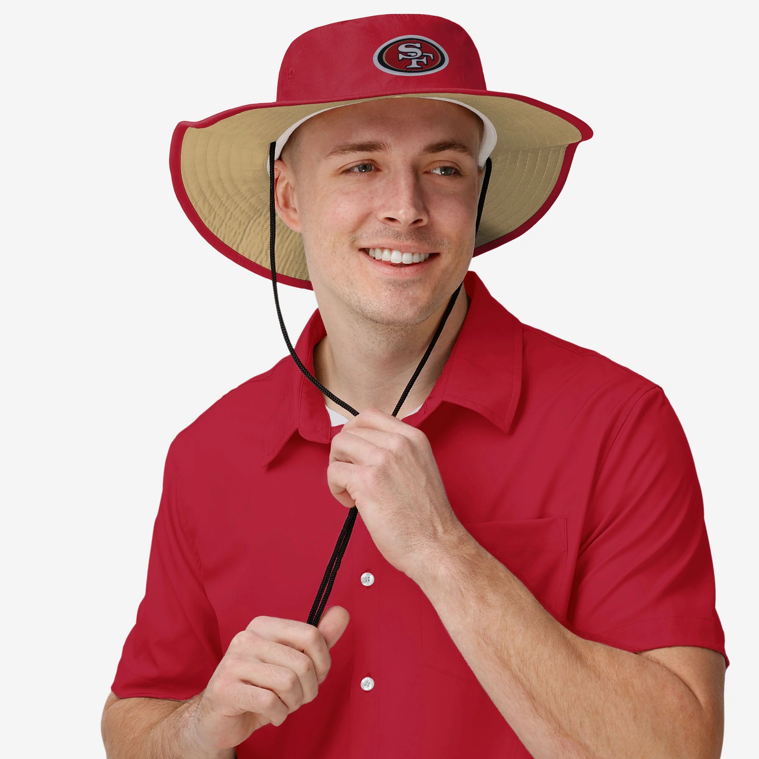 San Francisco 49ers Colorblock Boonie Hat - Image 3