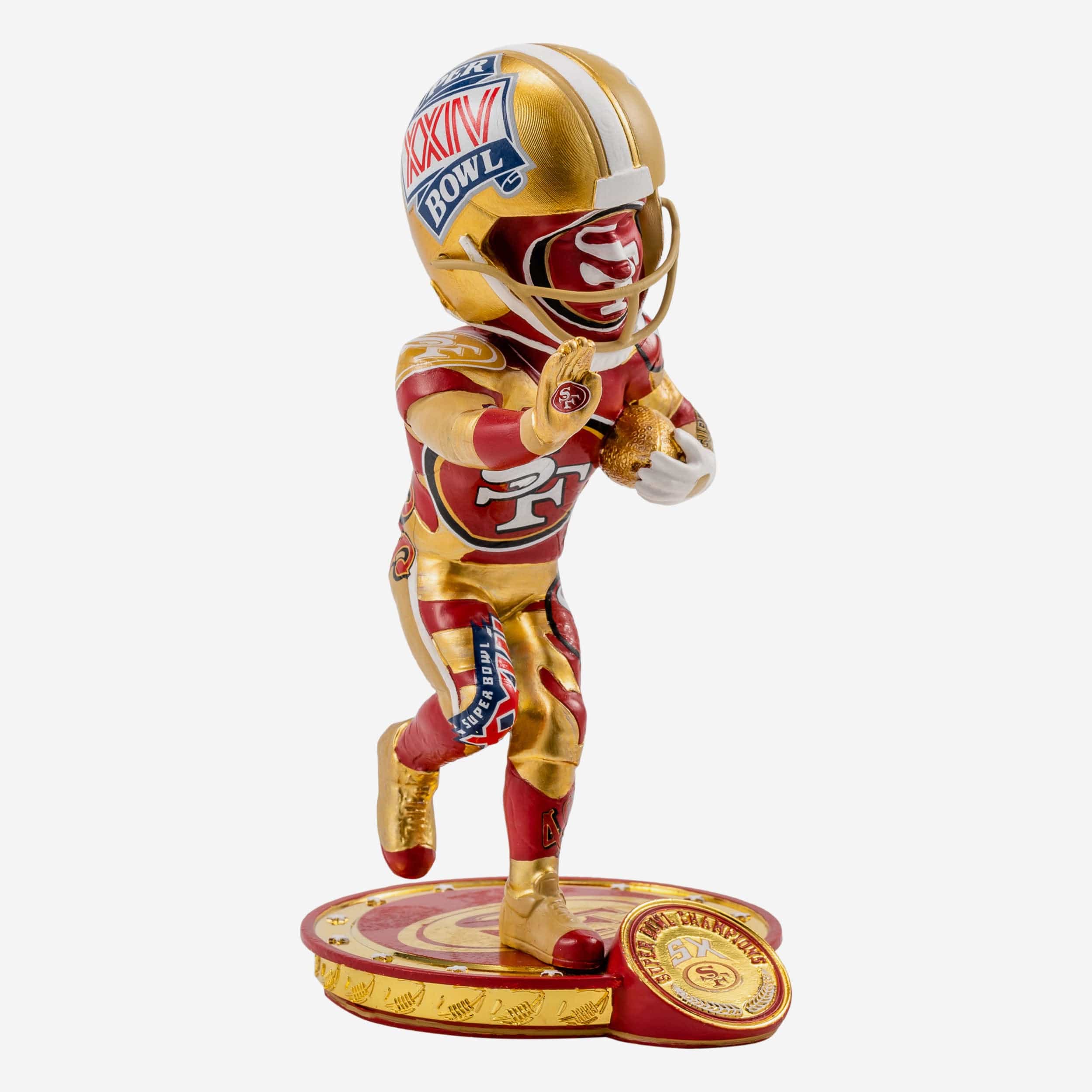 San Francisco 49ers Commemorative Super Bowl Bobblehead - Image 4