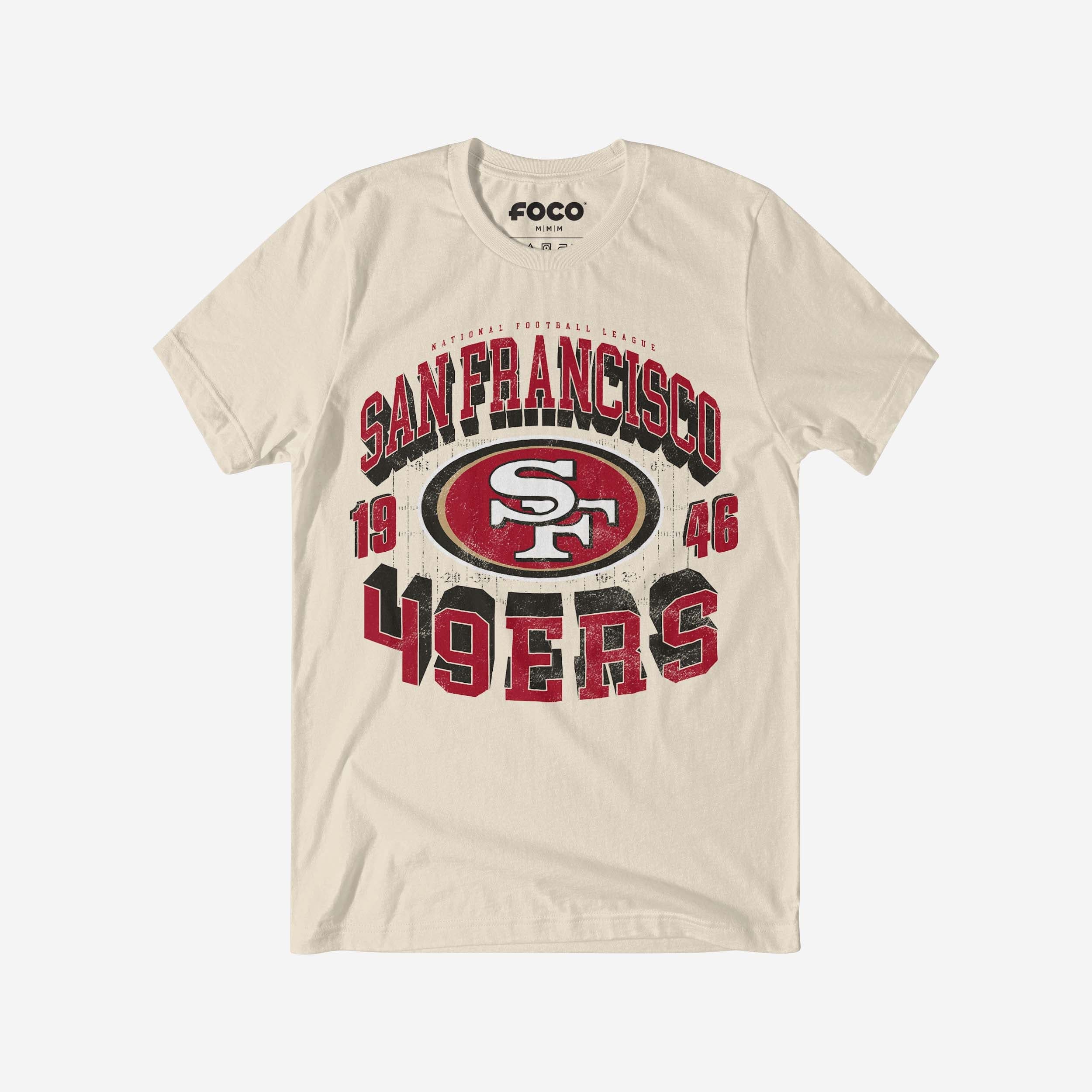 San Francisco 49ers Field Arched Wordmark T-Shirt