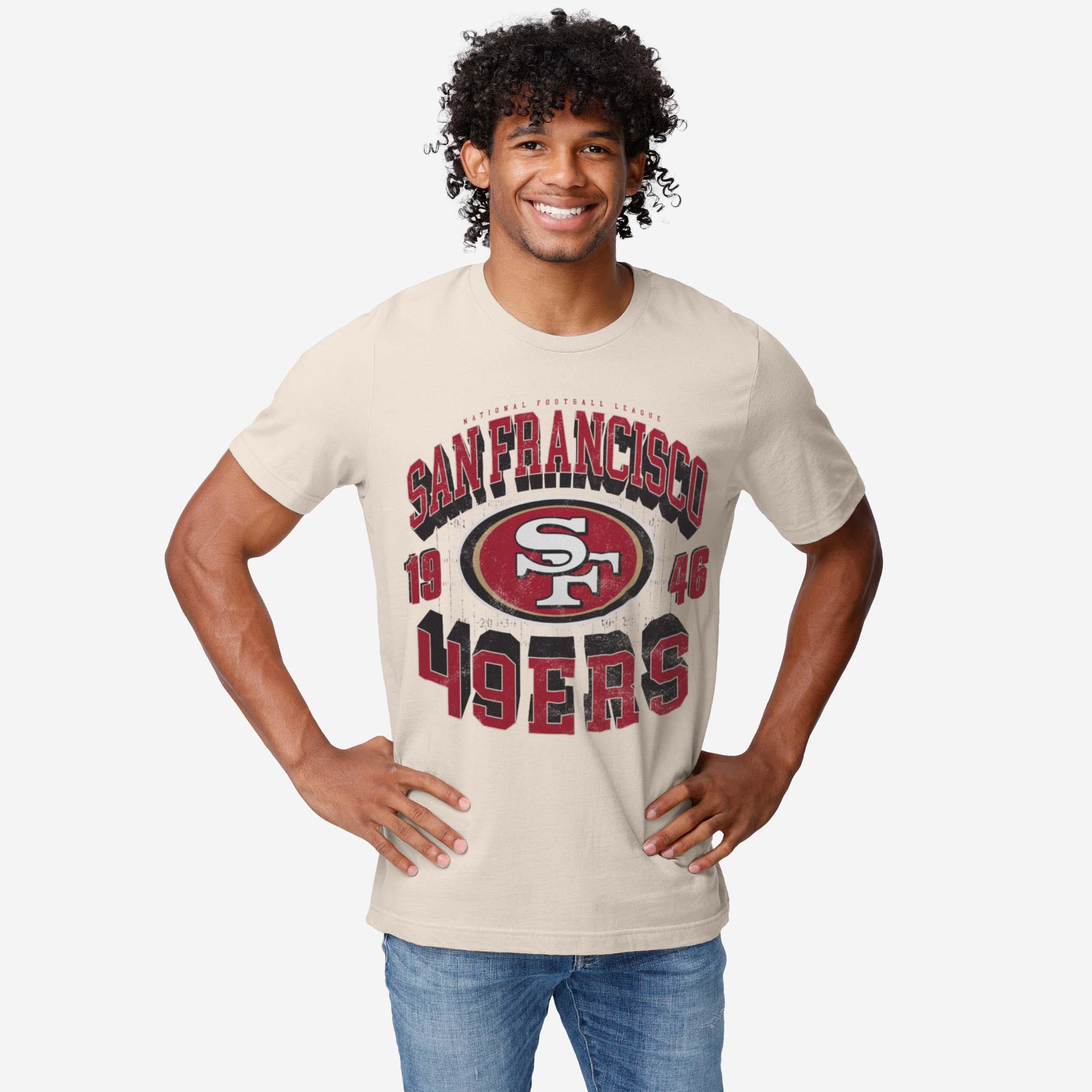 San Francisco 49ers Field Arched Wordmark T-Shirt - Image 2