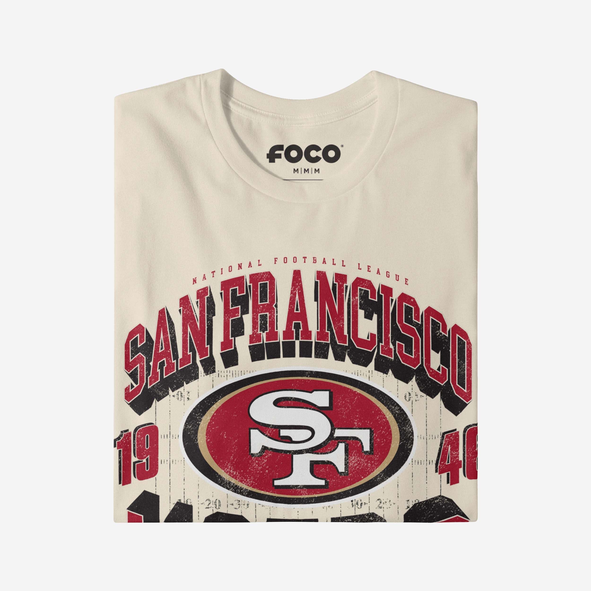 San Francisco 49ers Field Arched Wordmark T-Shirt - Image 4