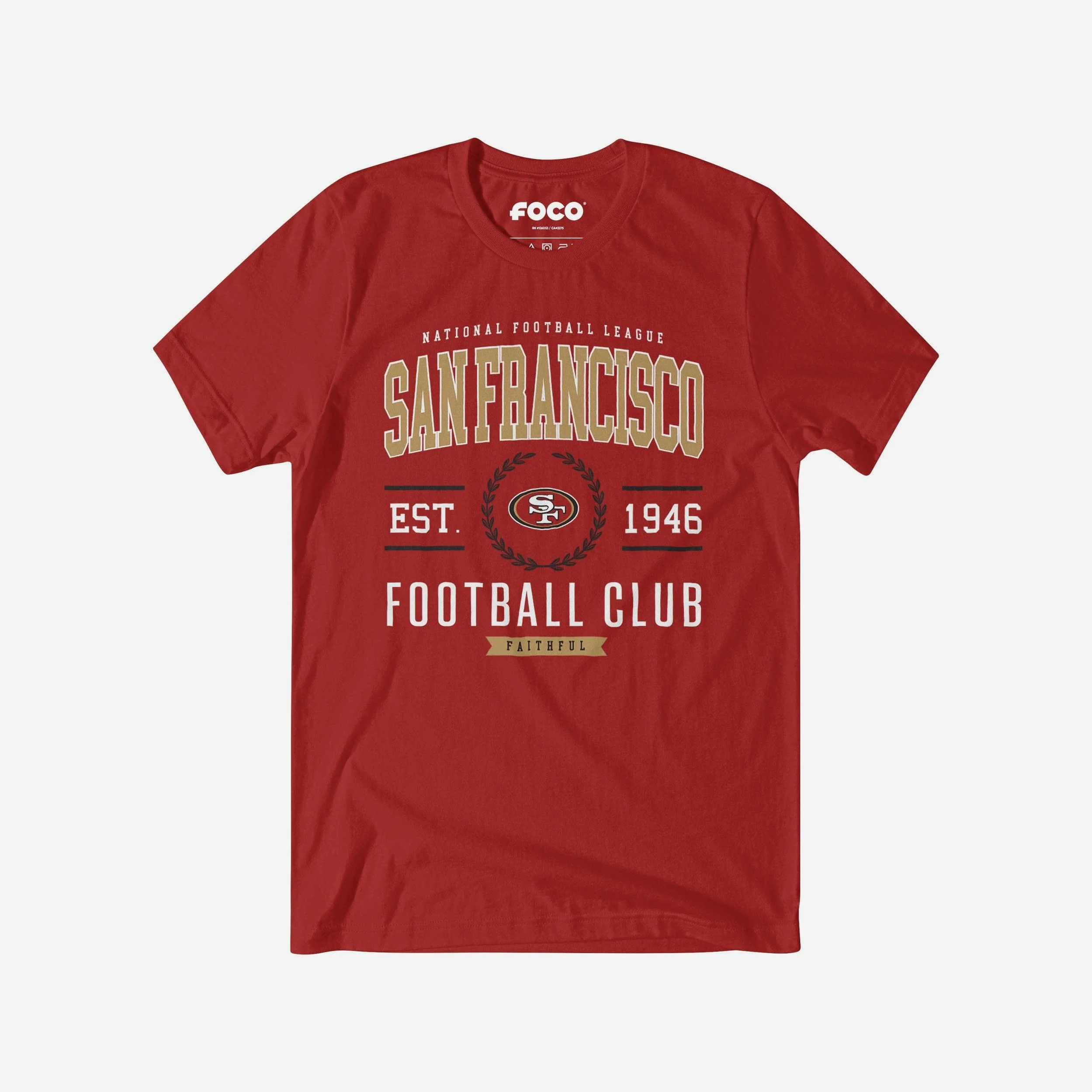San Francisco 49ers Football Club T-Shirt