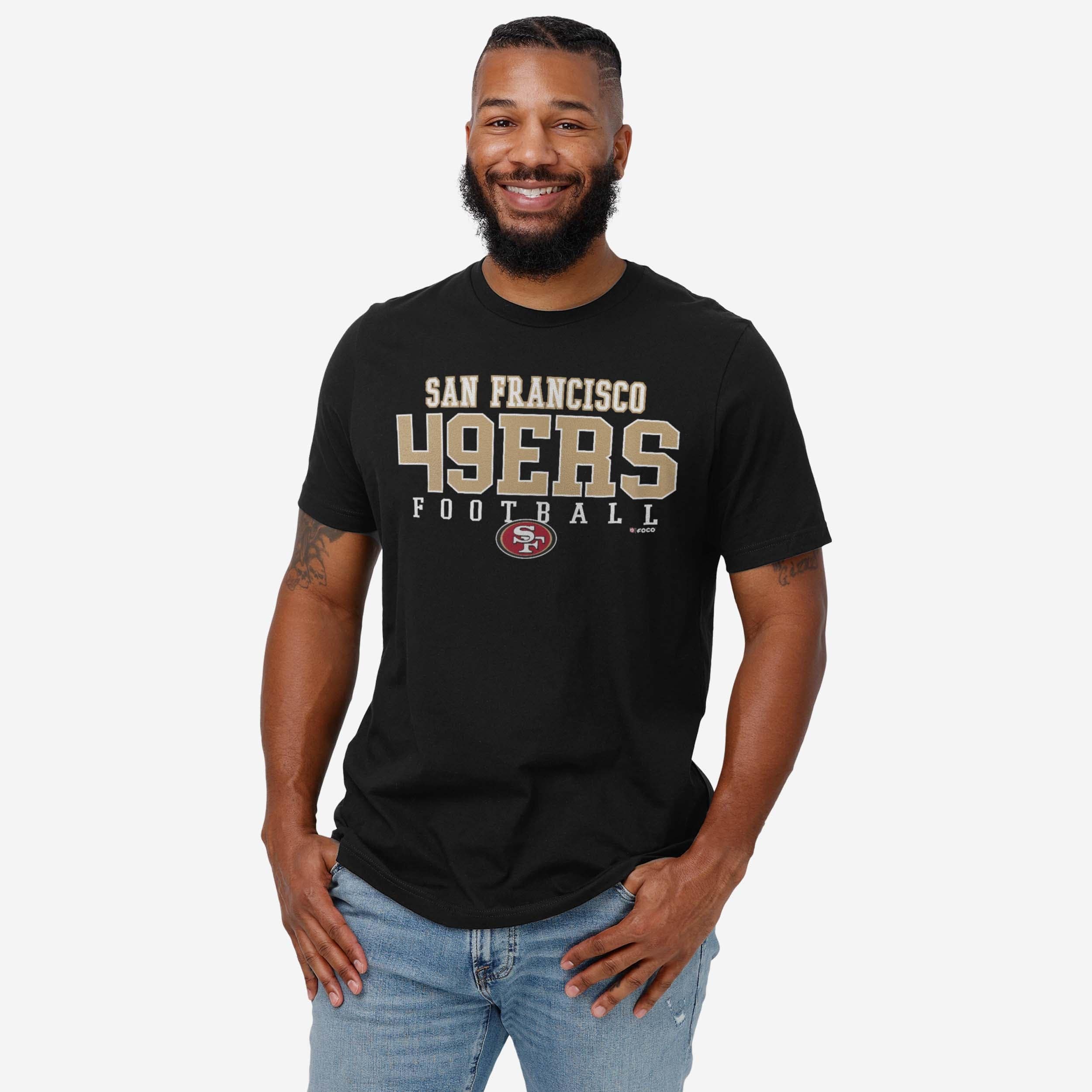 San Francisco 49ers Football Wordmark T-Shirt - Image 10