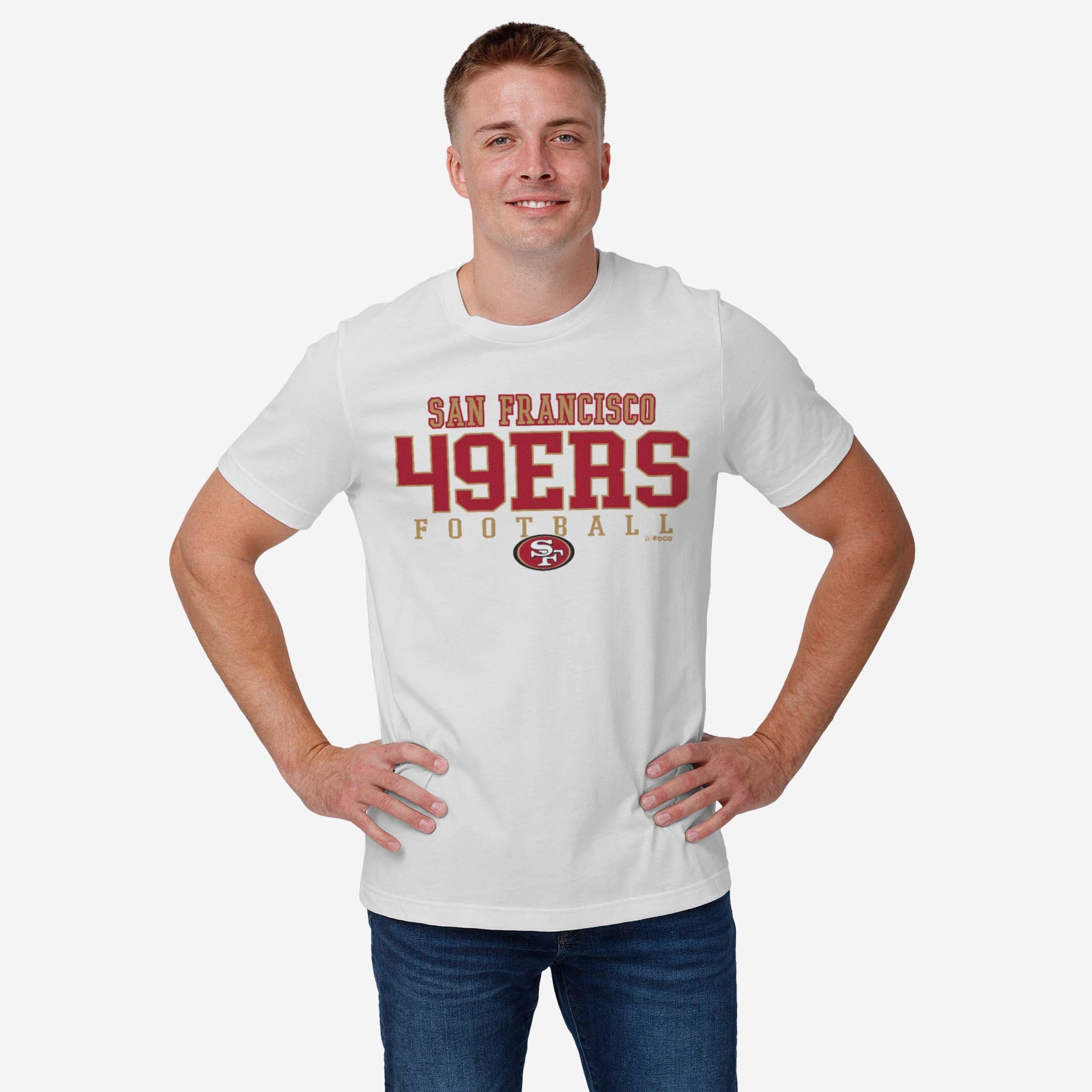 San Francisco 49ers Football Wordmark T-Shirt - Image 14