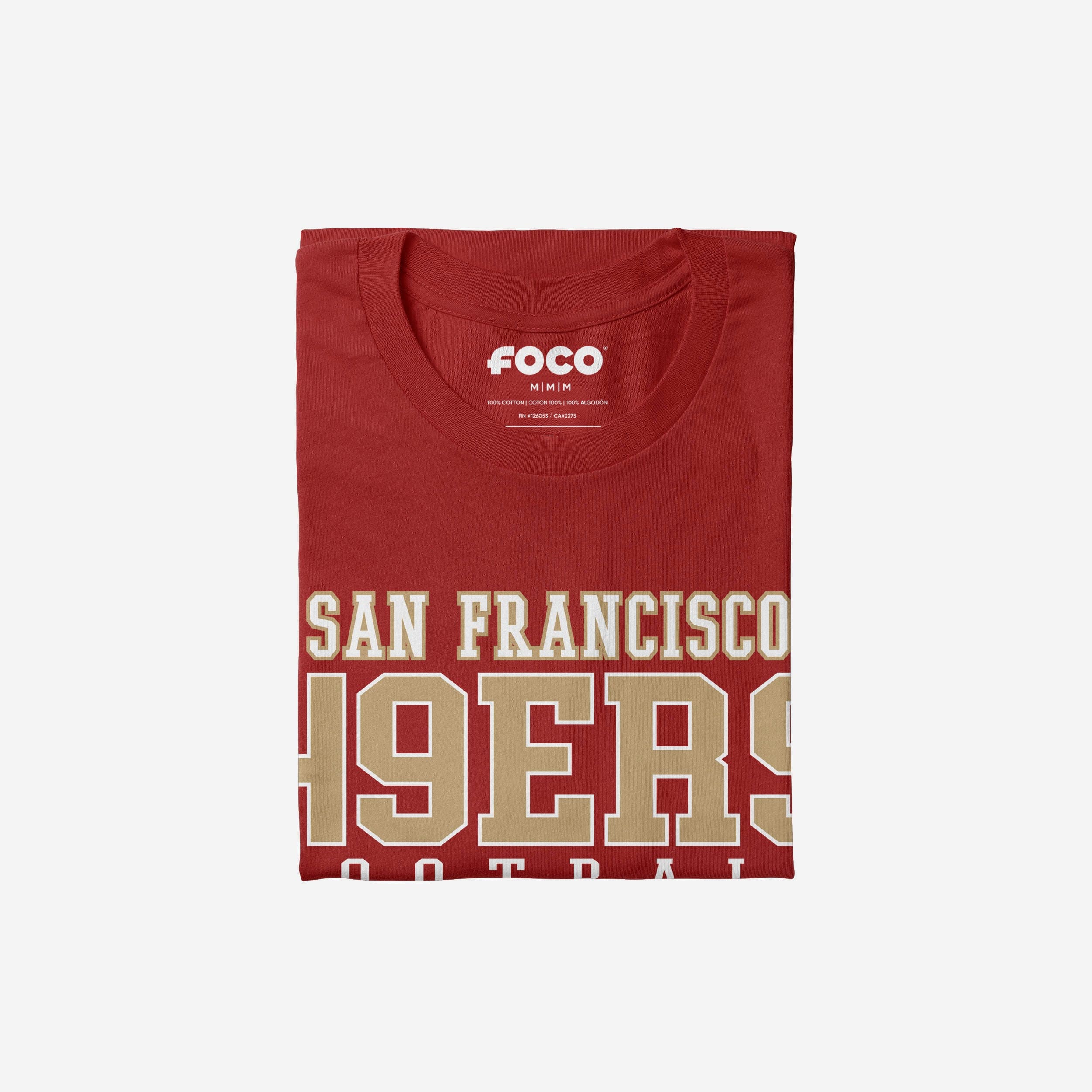 San Francisco 49ers Football Wordmark T-Shirt - Image 4
