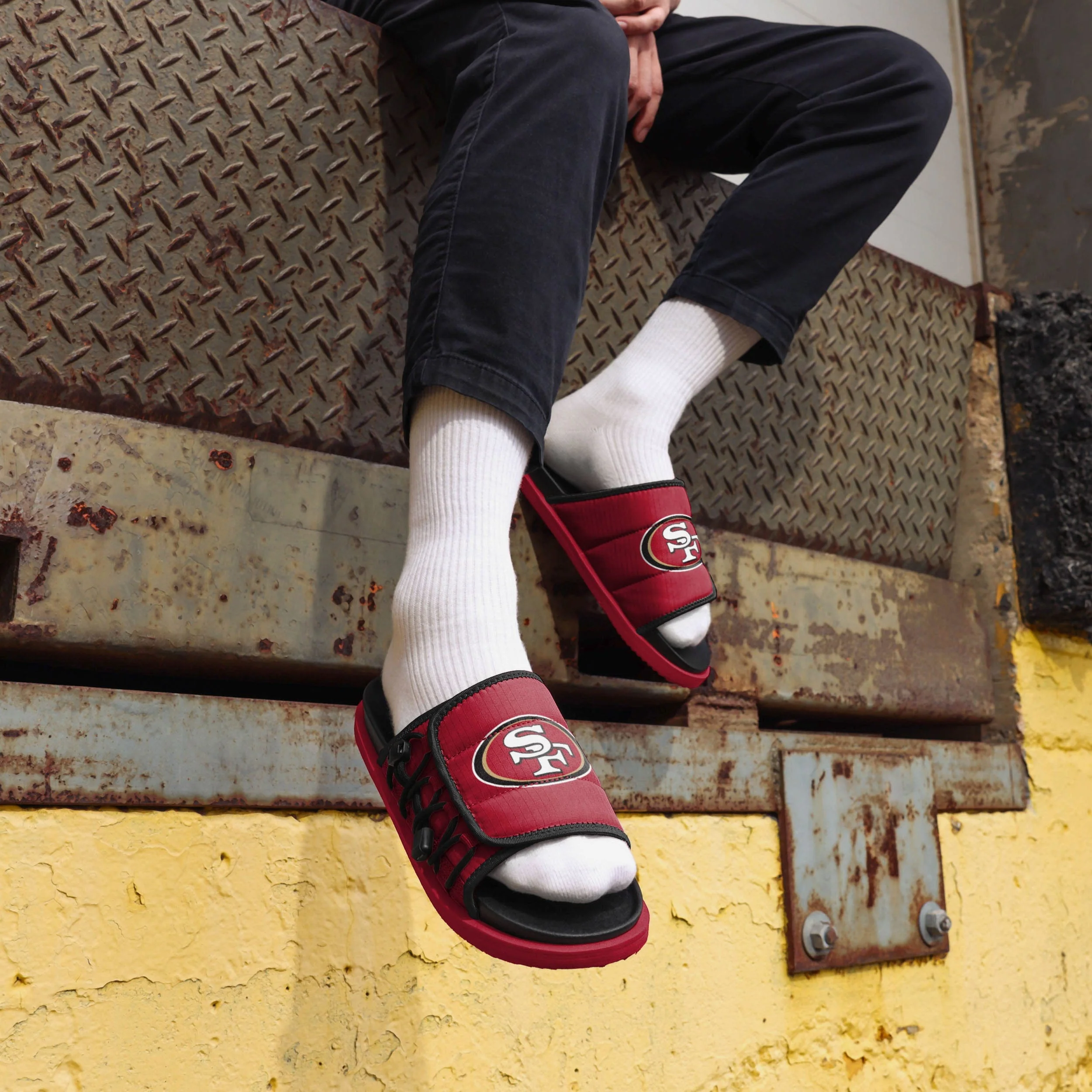 San Francisco 49ers Future Slide Flip Flop - Image 3