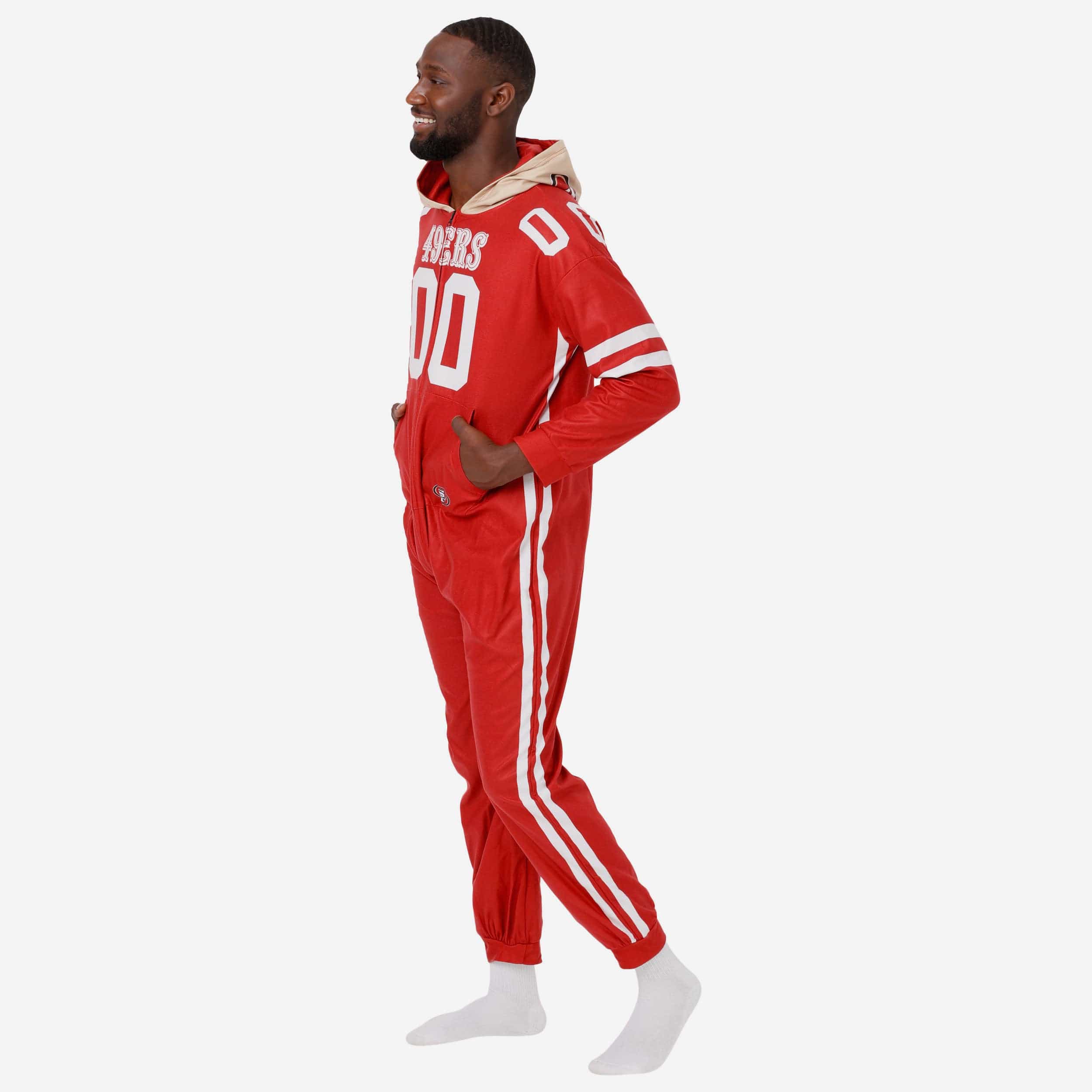 San Francisco 49ers Gameday Ready One Piece Pajamas - Image 3