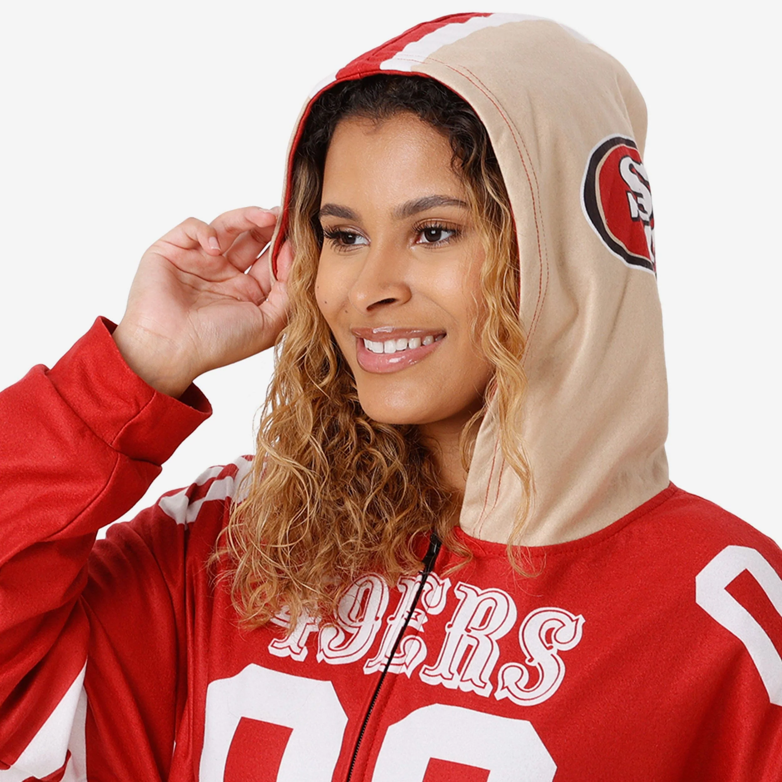 San Francisco 49ers Gameday Ready One Piece Pajamas - Image 4