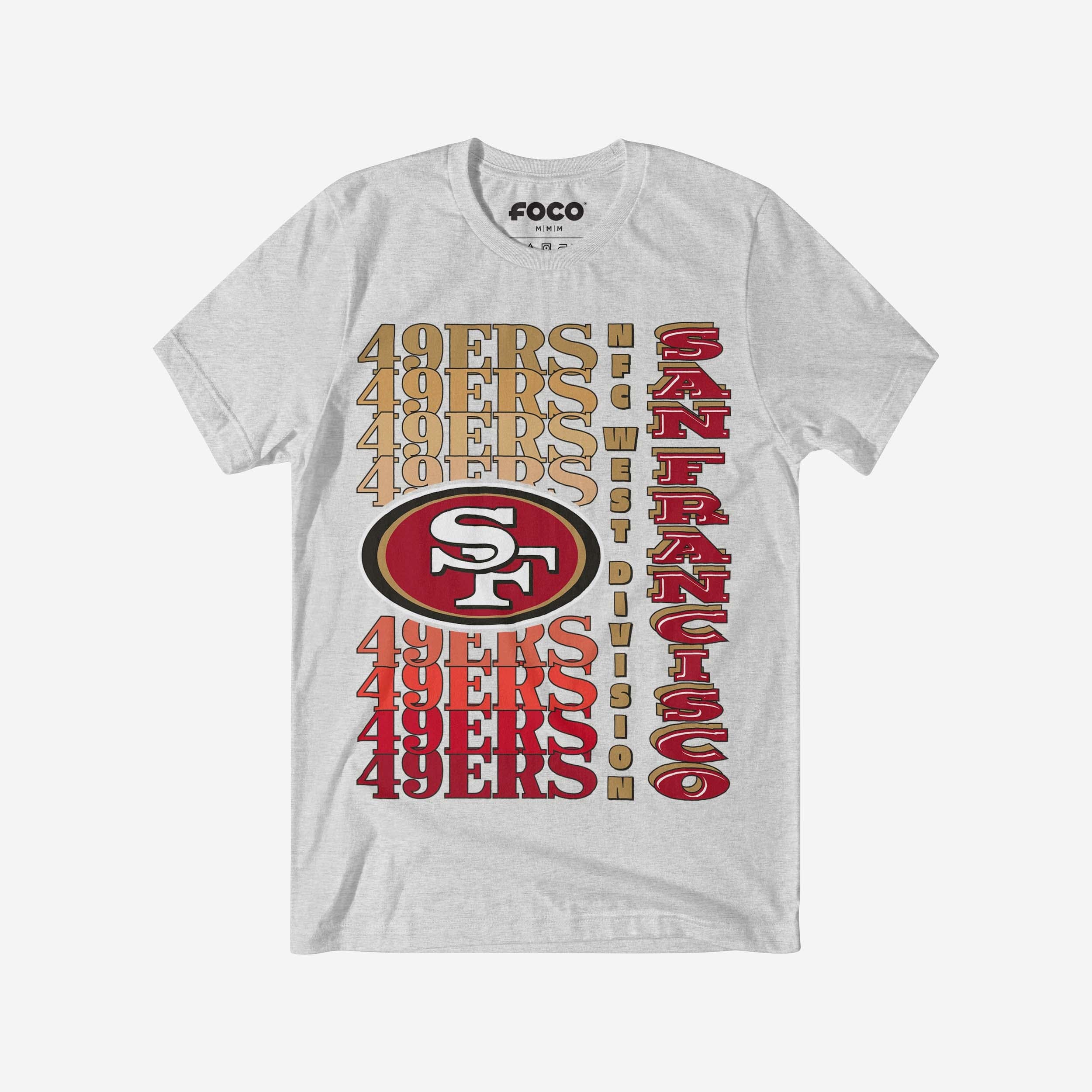 San Francisco 49ers Gradient Wordmark T-Shirt