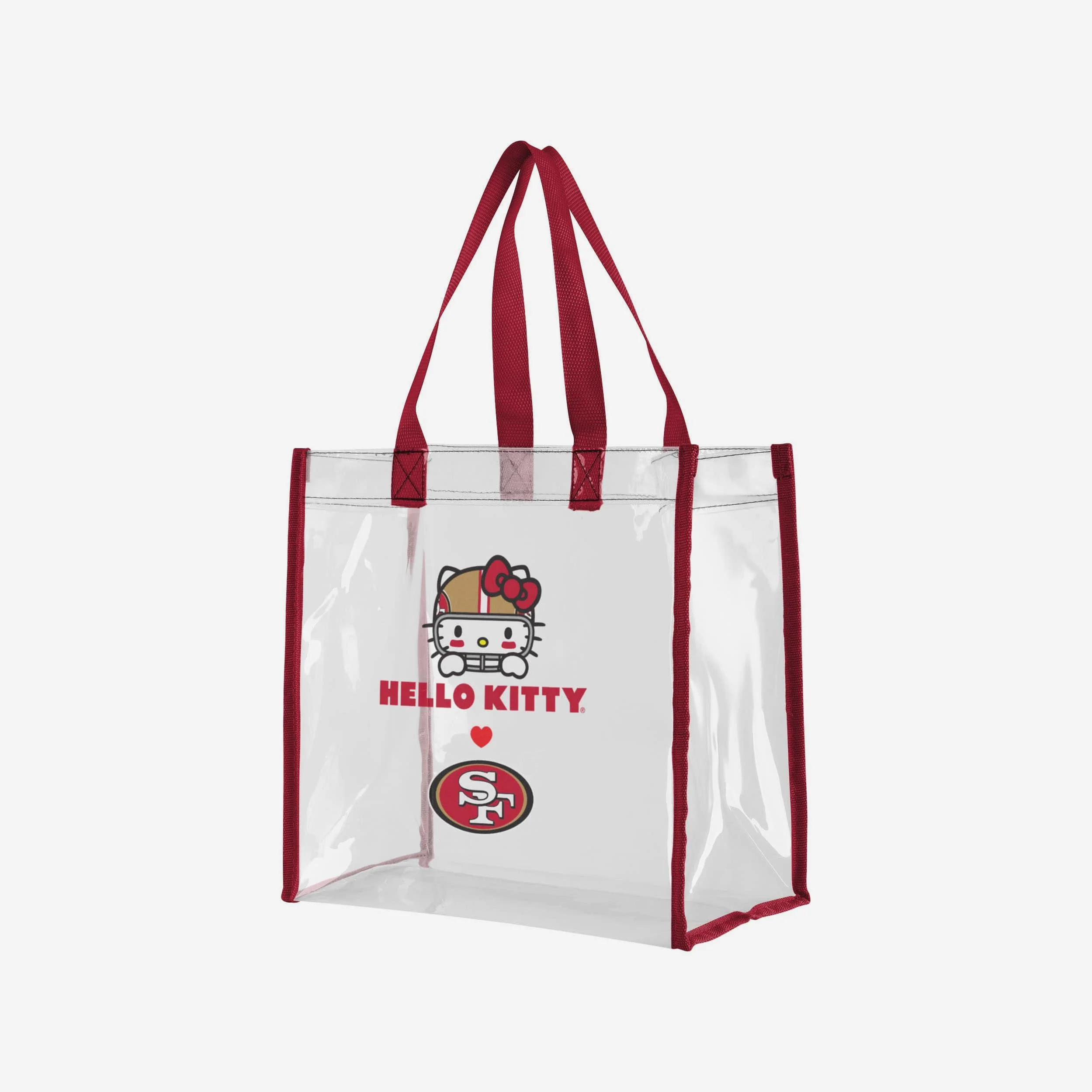 San Francisco 49ers Hello Kitty® Clear Tote Bag - Image 2