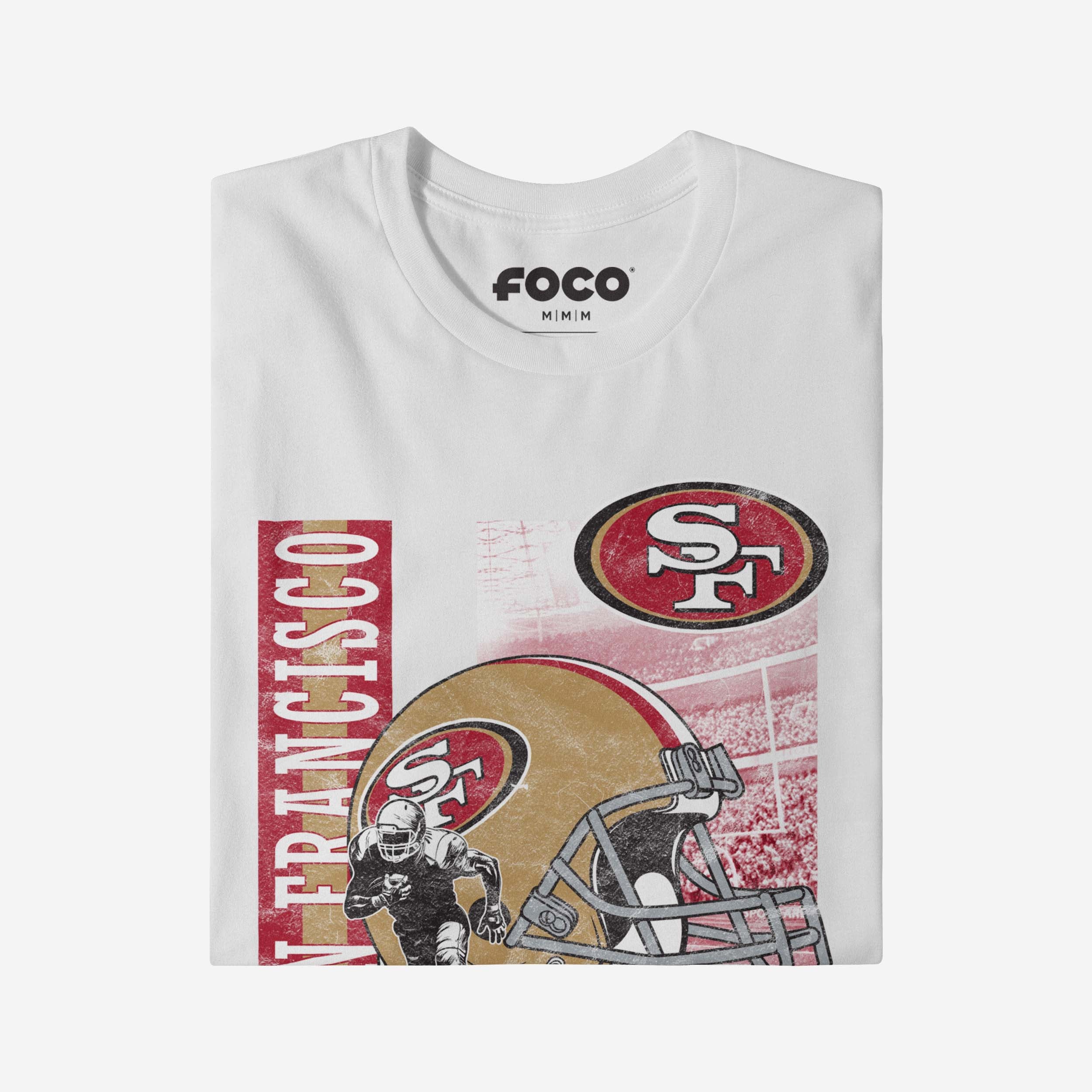 San Francisco 49ers Helmet Dash T-Shirt - Image 4