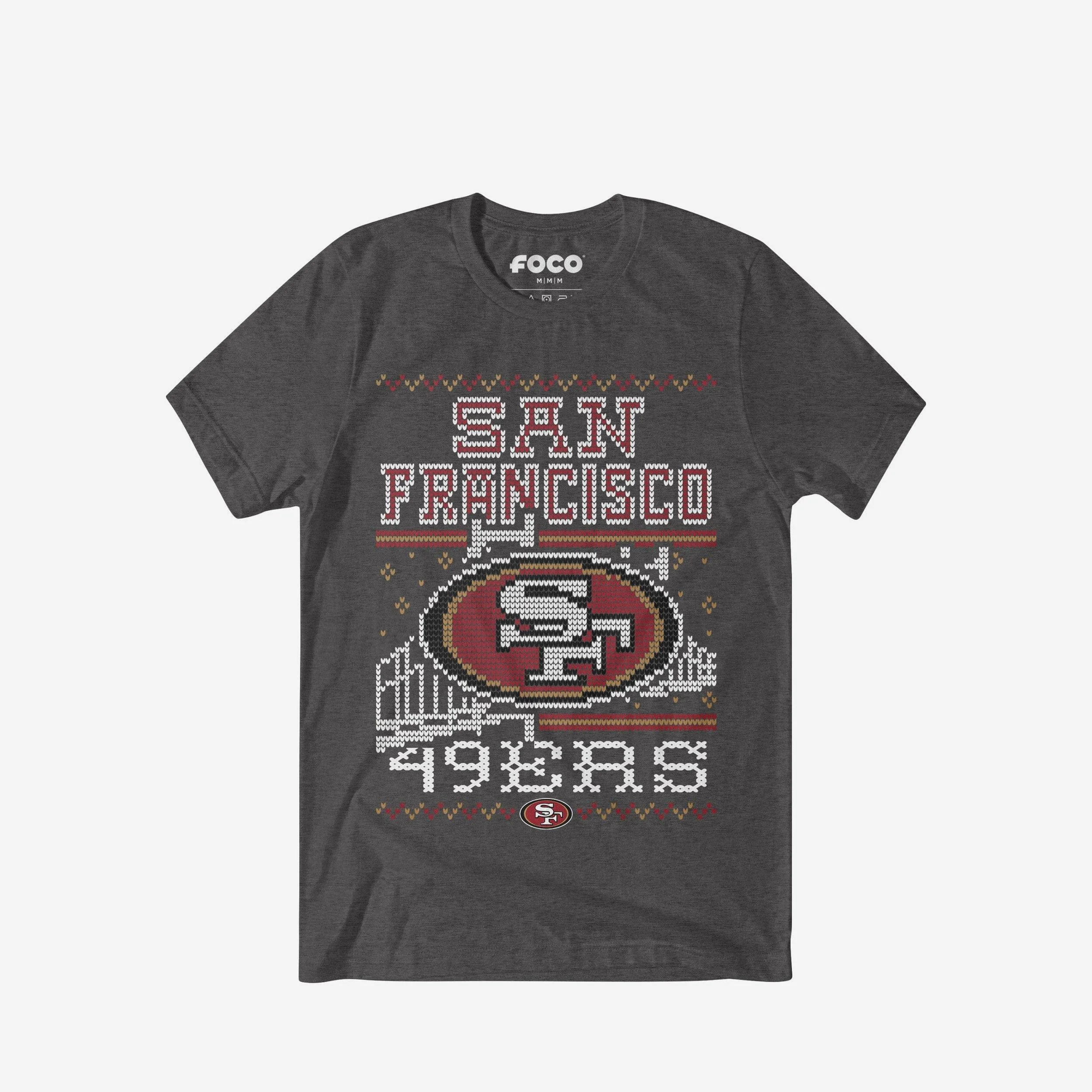 San Francisco 49ers Holiday T-Shirt