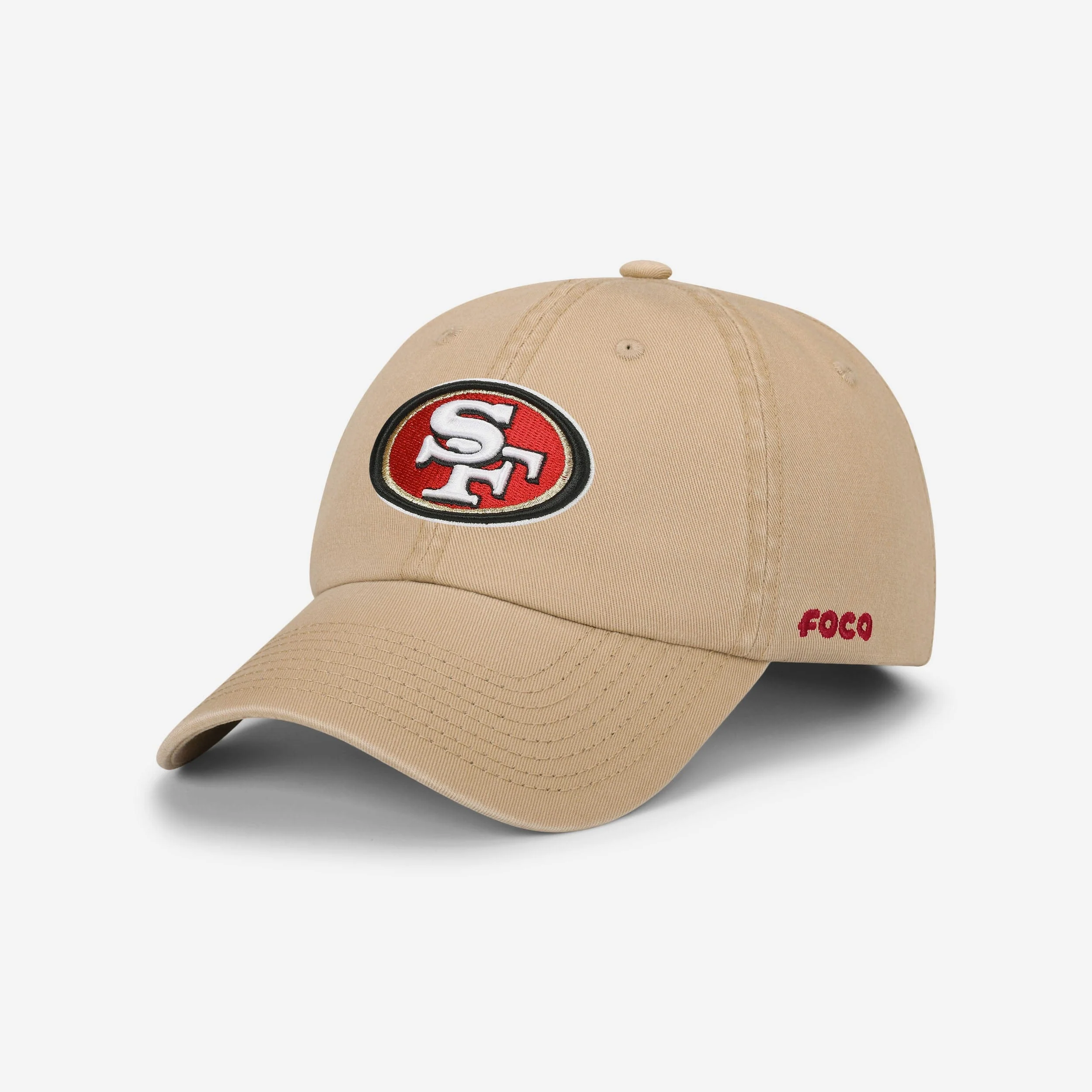 San Francisco 49ers Khaki Primary Logo Casual Cap