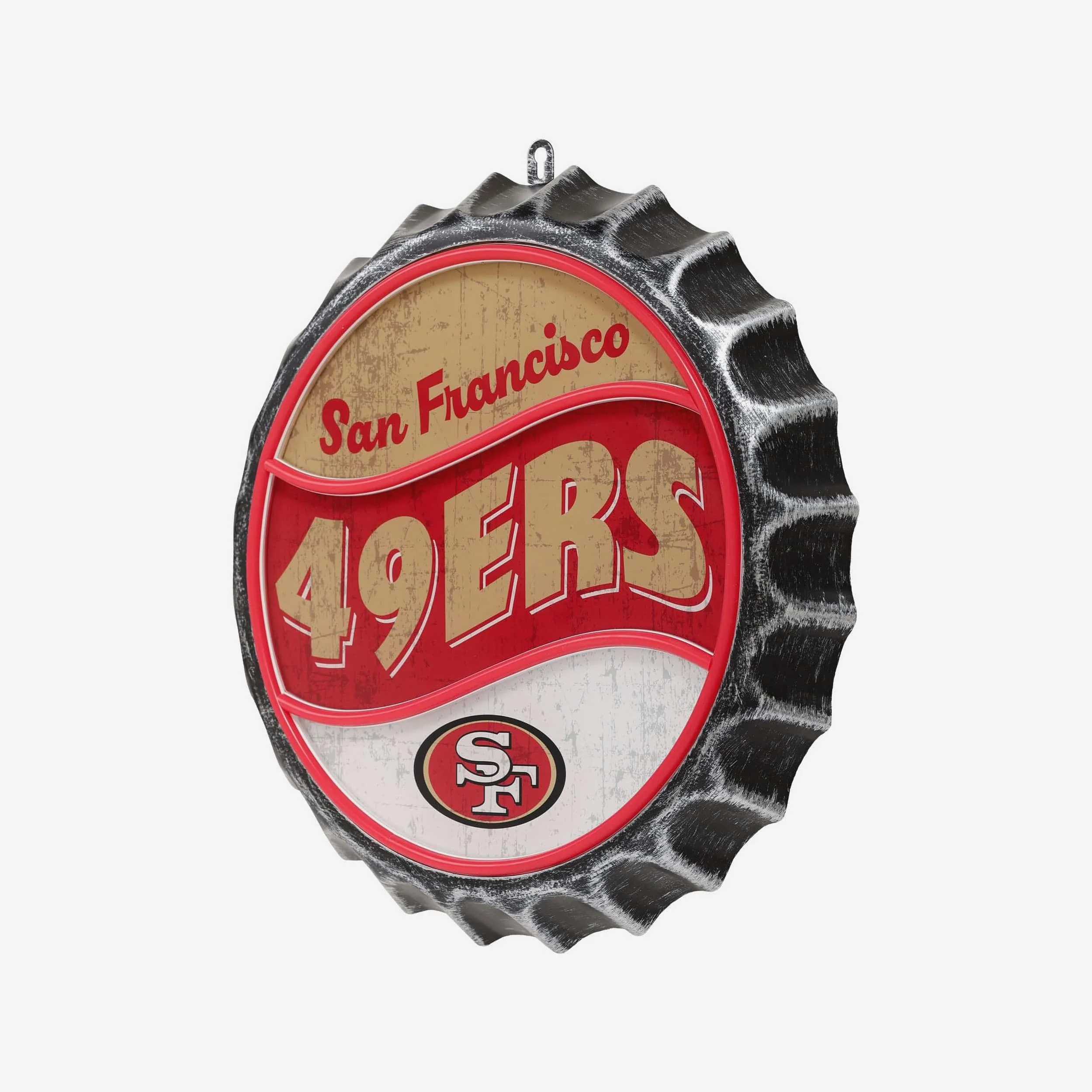 San Francisco 49ers LED Neon Backlit Bottle Cap Wall Sign - Image 3