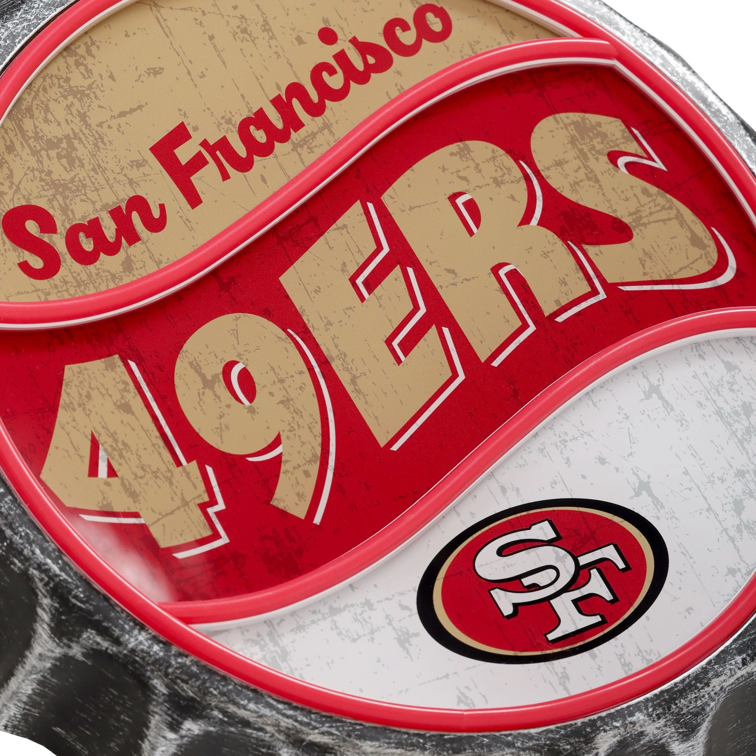 San Francisco 49ers LED Neon Backlit Bottle Cap Wall Sign - Image 4