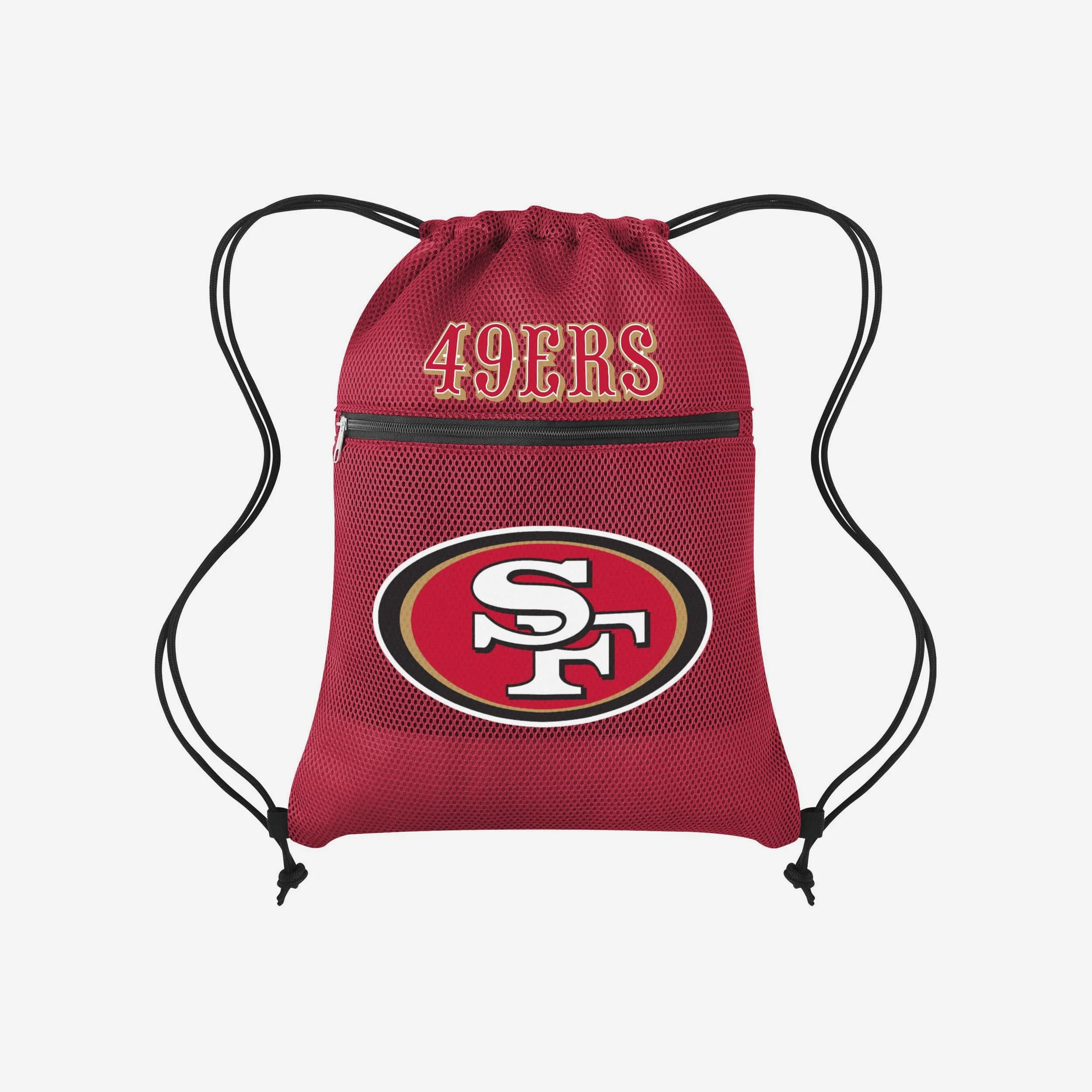 San Francisco 49ers Mesh Pocket Drawstring Backpack