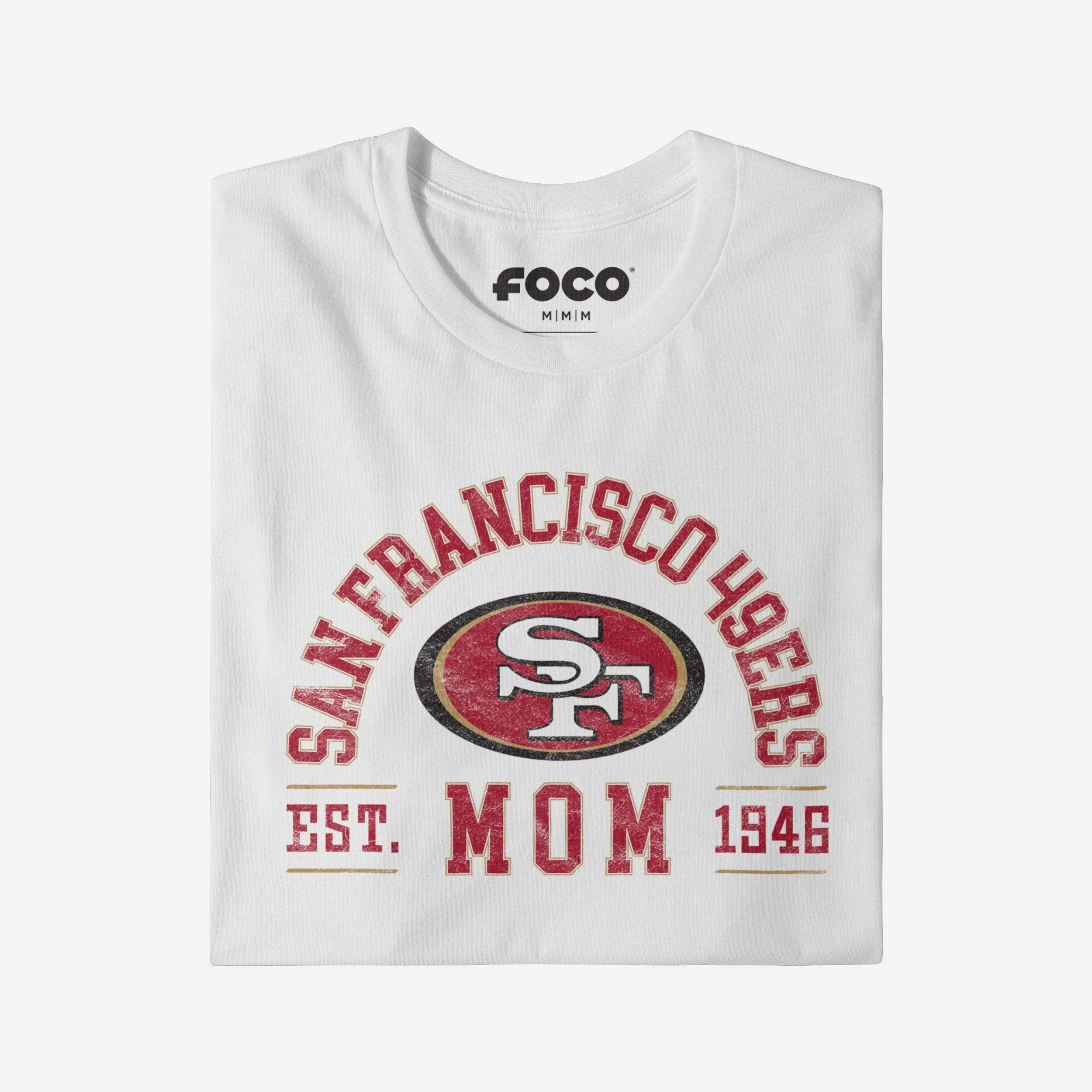 San Francisco 49ers Mom Arched T-Shirt - Image 3