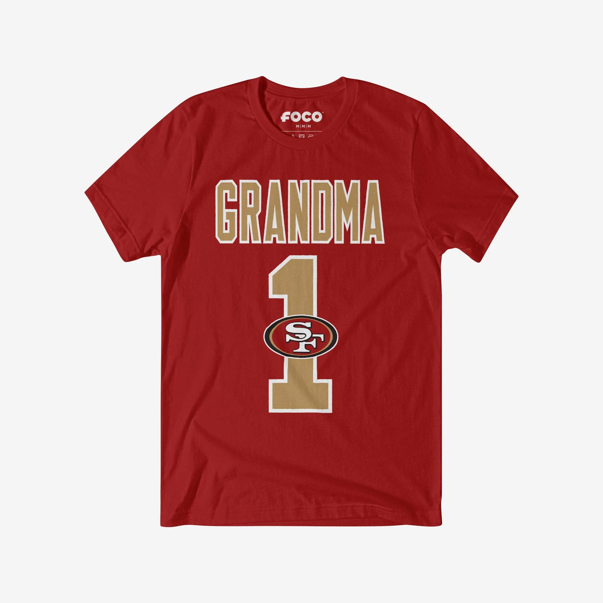 San Francisco 49ers Number 1 Grandma T-Shirt