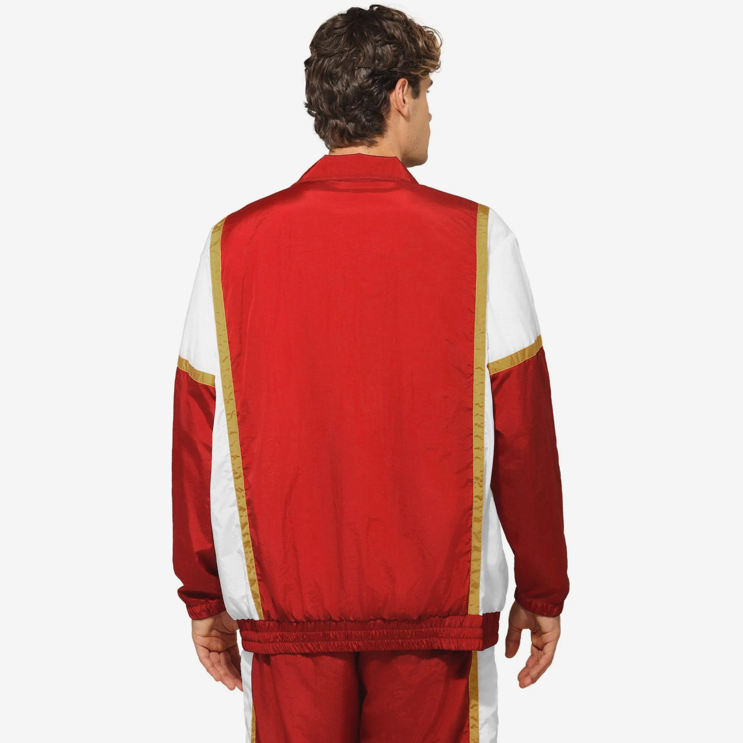 San Francisco 49ers Nylon Crinkle Gameday Jacket - Image 2