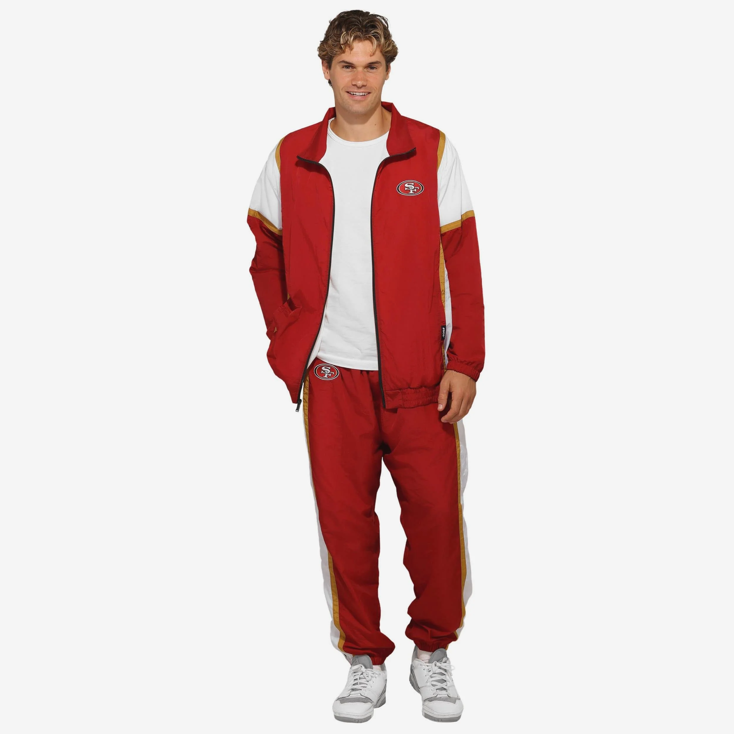 San Francisco 49ers Nylon Crinkle Gameday Jacket - Image 5