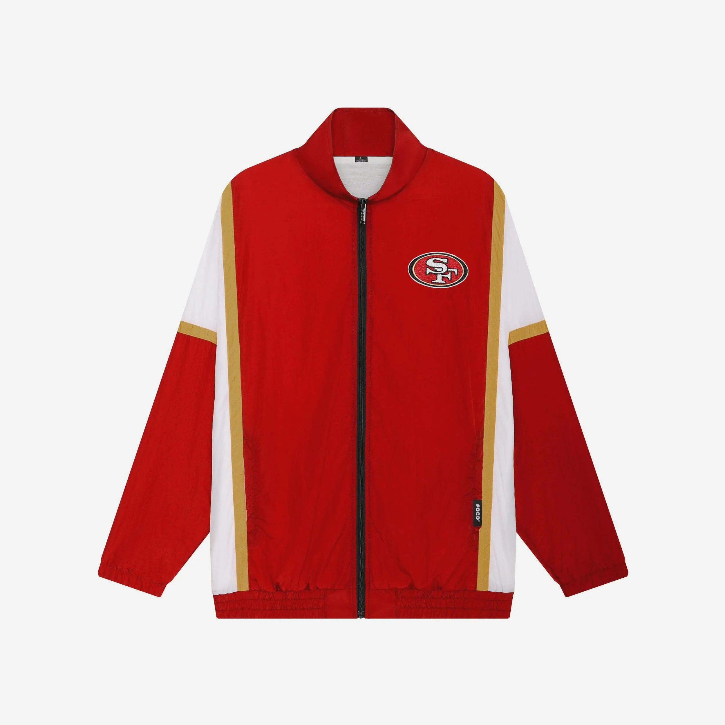 San Francisco 49ers Nylon Crinkle Gameday Jacket - Image 6