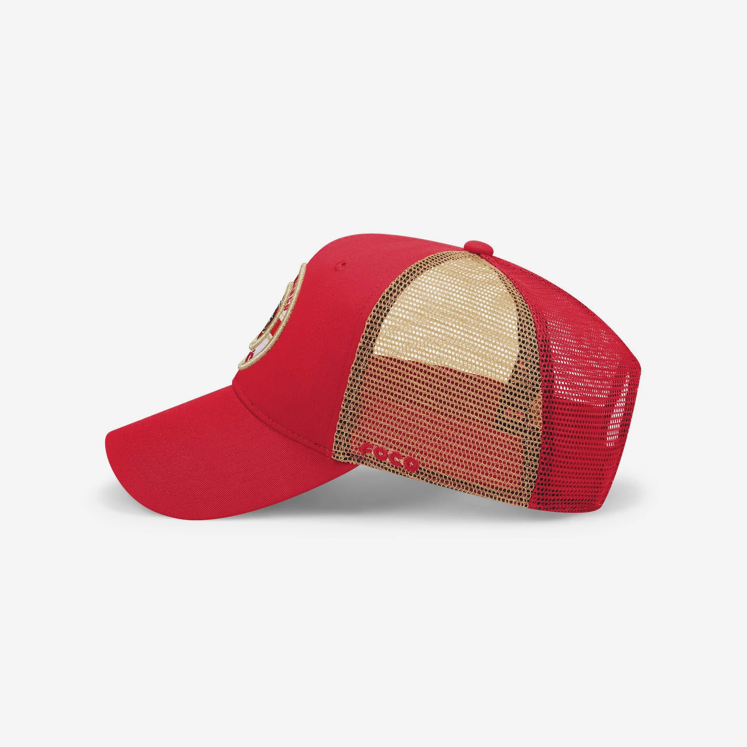 San Francisco 49ers Patch Two Tone Trucker Cap - Image 2