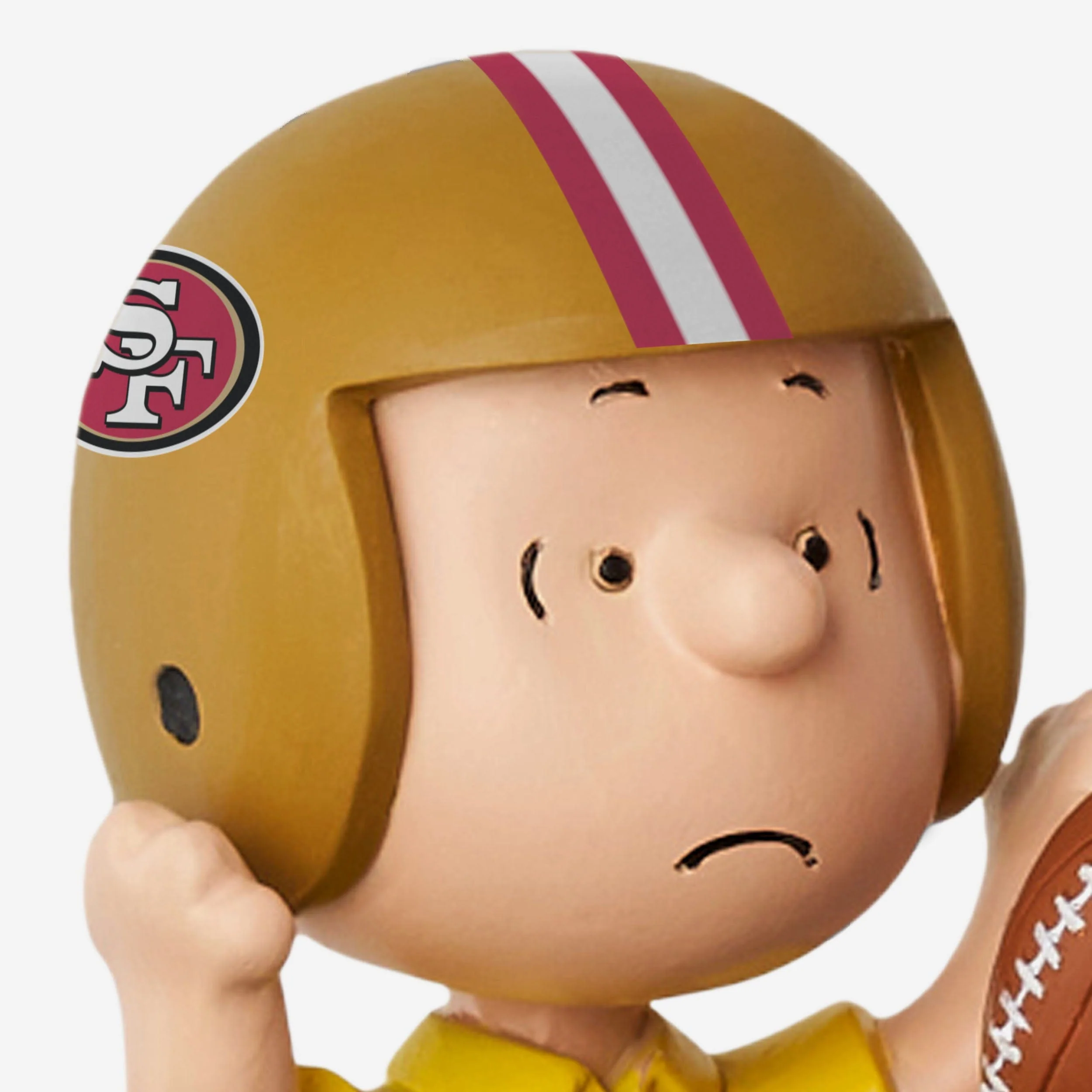 San Francisco 49ers Peanuts Gang Mini Bobblehead Scene - Image 2