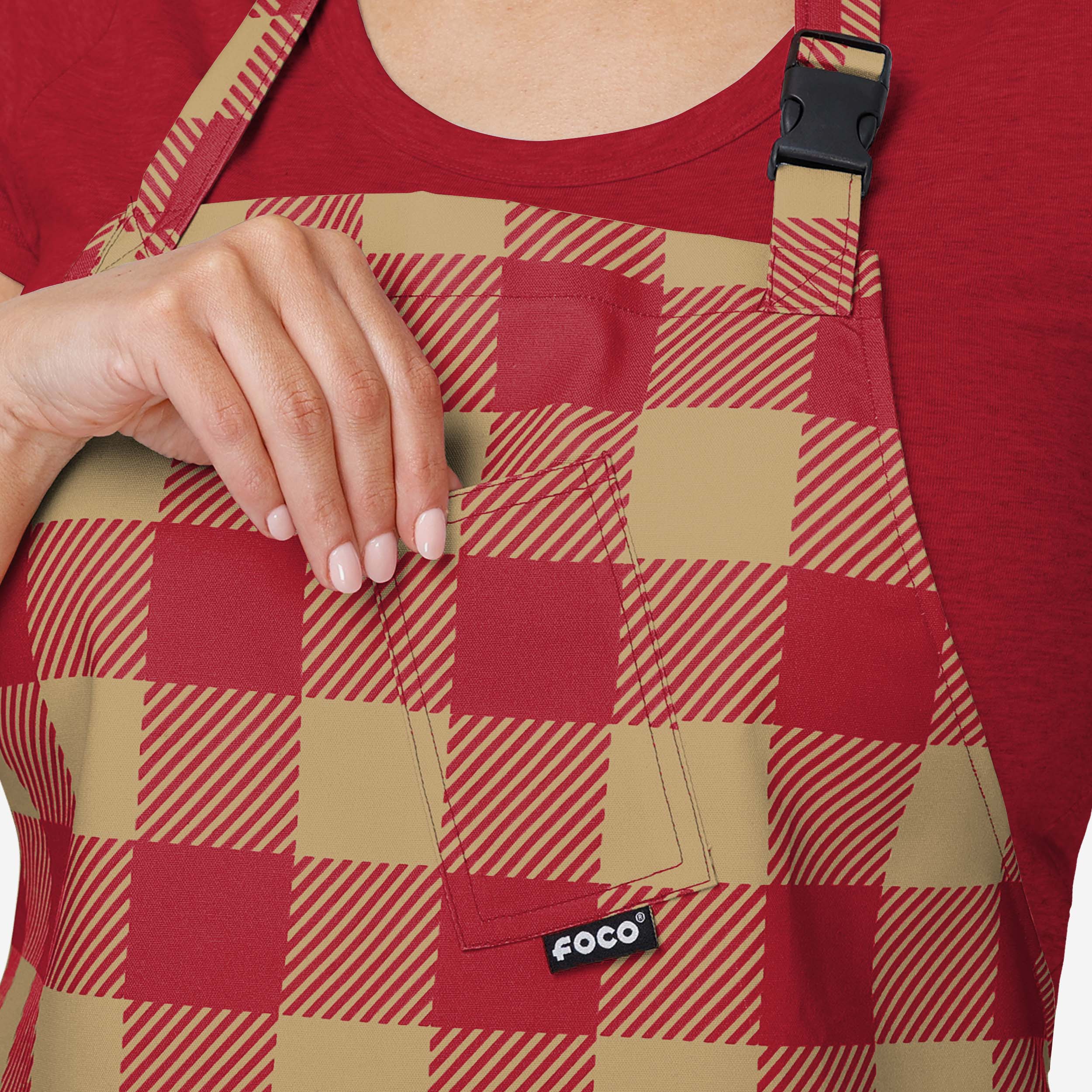 San Francisco 49ers Plaid Chef Set - Image 4