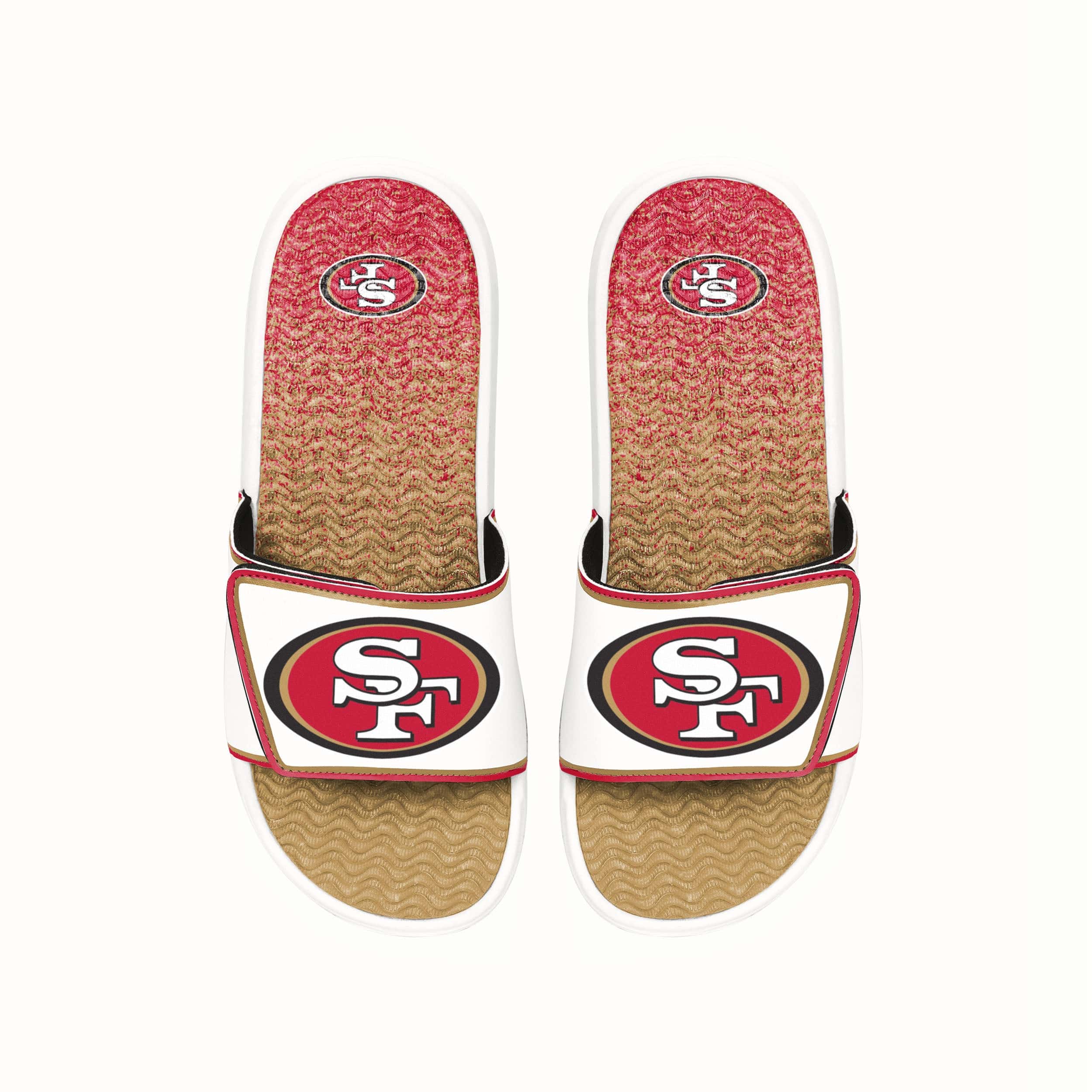 San Francisco 49ers Primary Logo Gradient Gel Slide