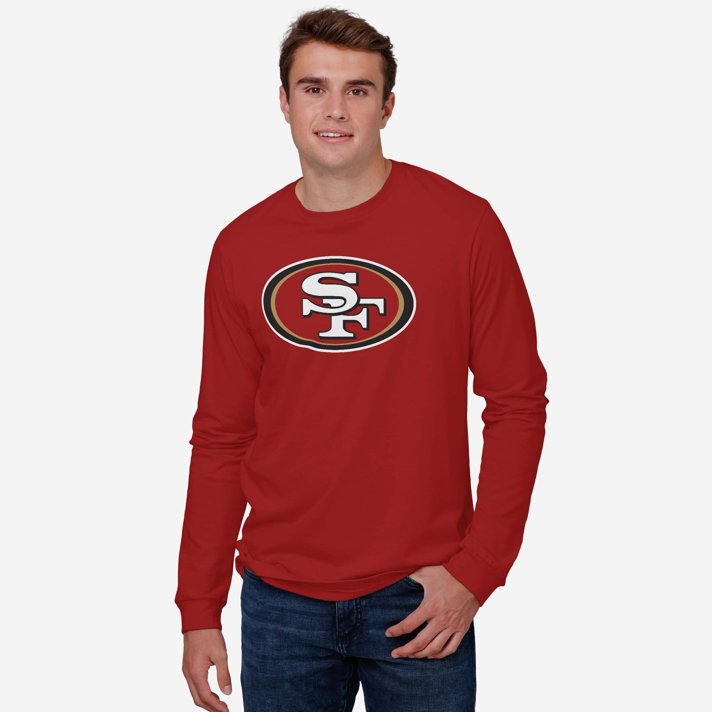 San Francisco 49ers Primary Logo Long Sleeve T-Shirt - Image 2