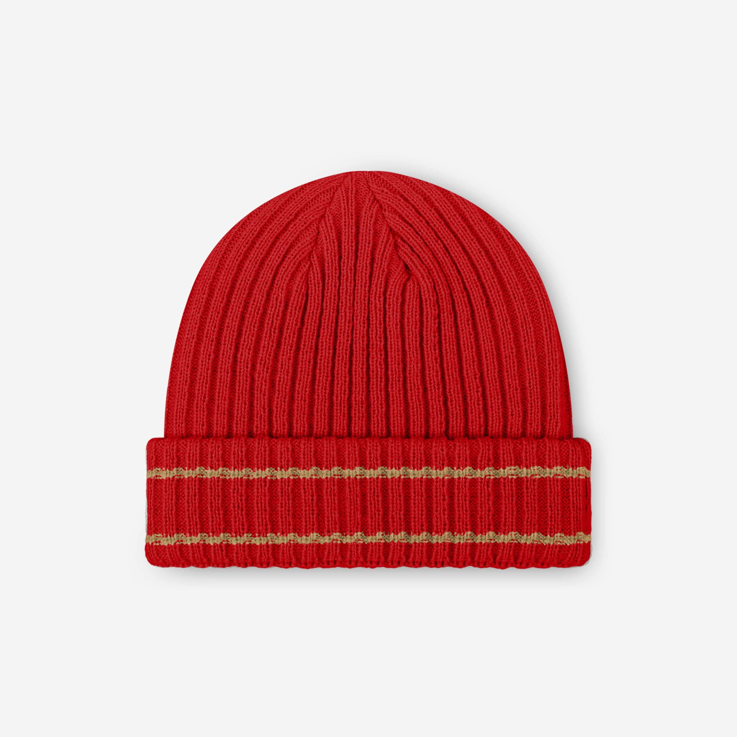 San Francisco 49ers Primary Logo Ribbed Beanie - Image 2