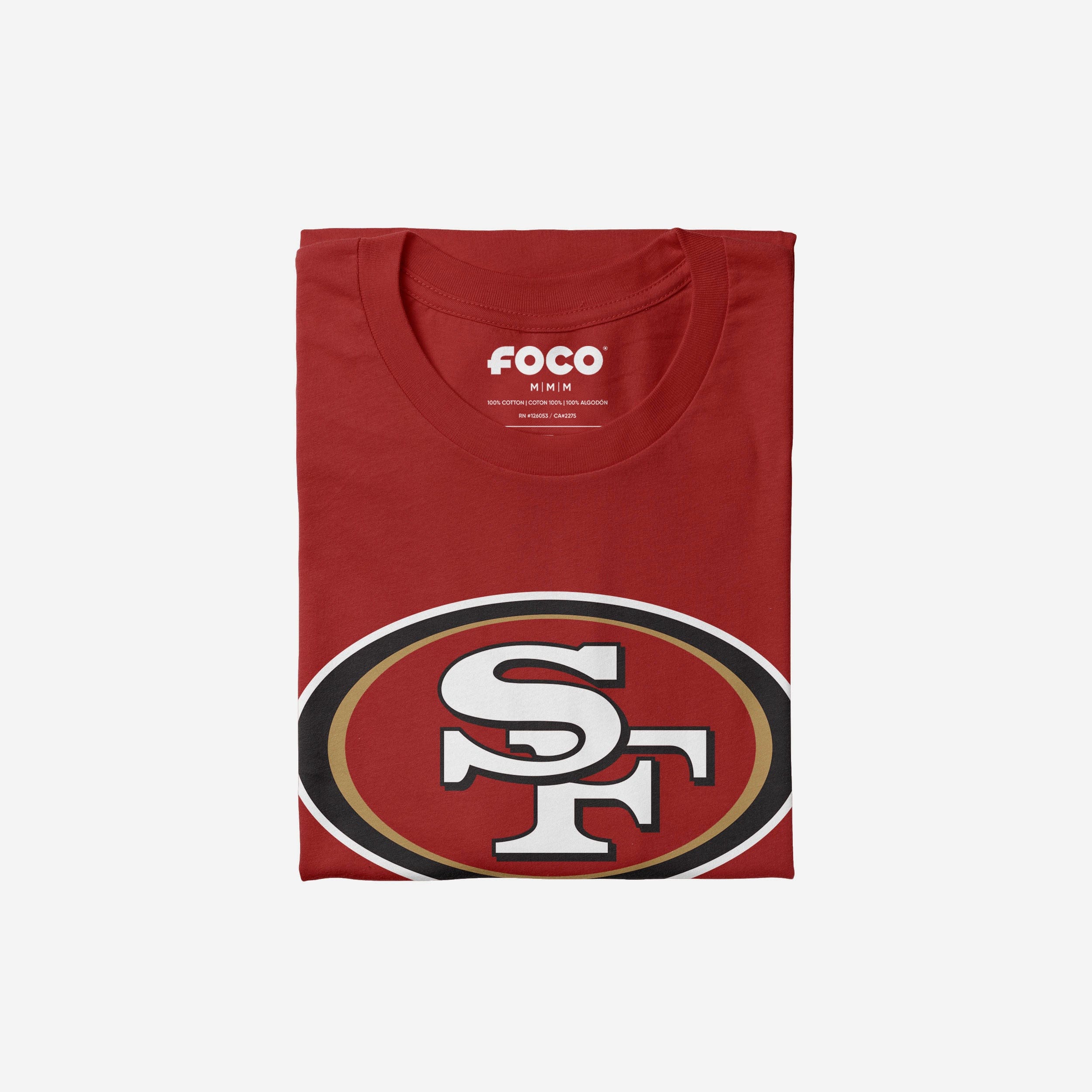 San Francisco 49ers Primary Logo T-Shirt - Image 4