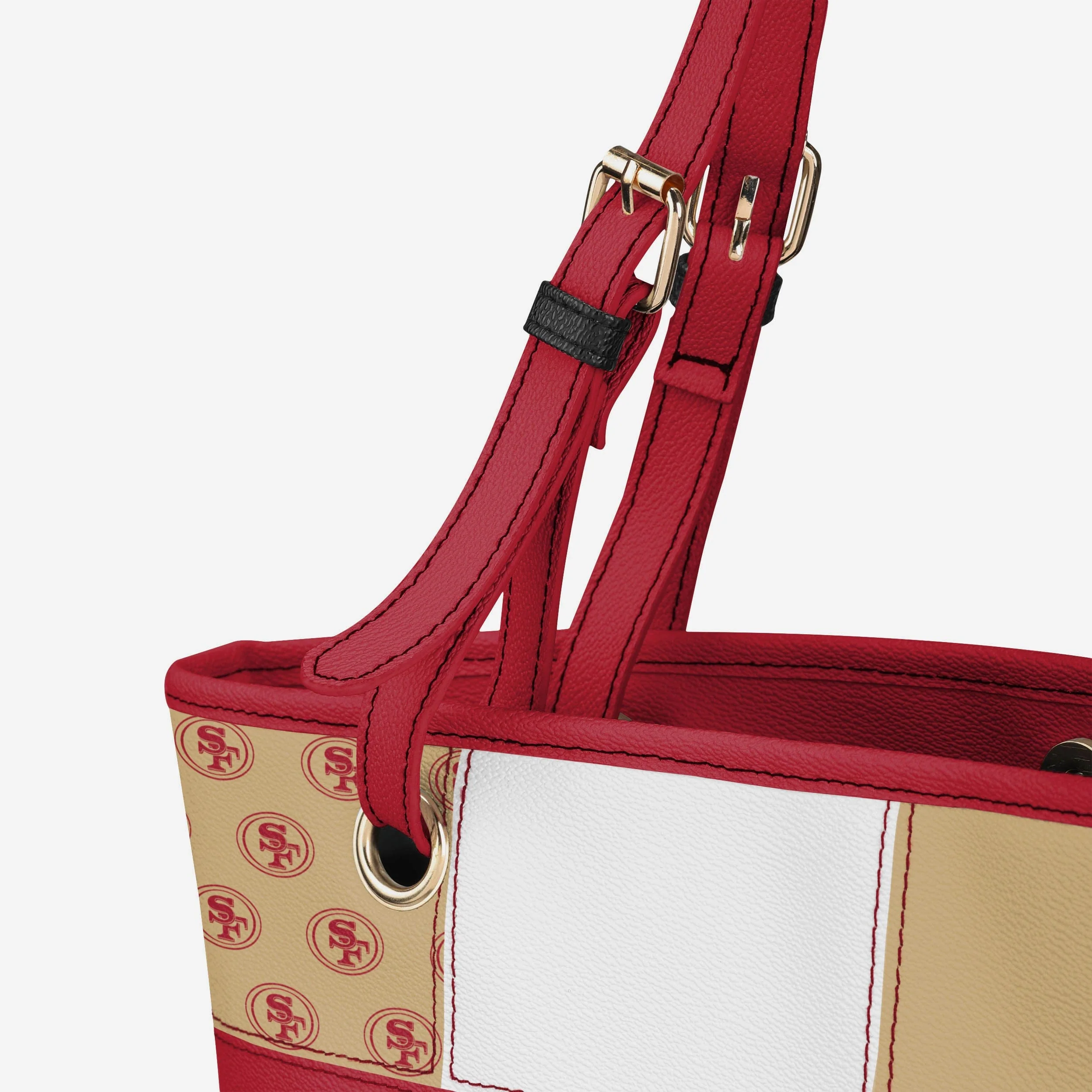 San Francisco 49ers Printed Collage Tote - Image 5