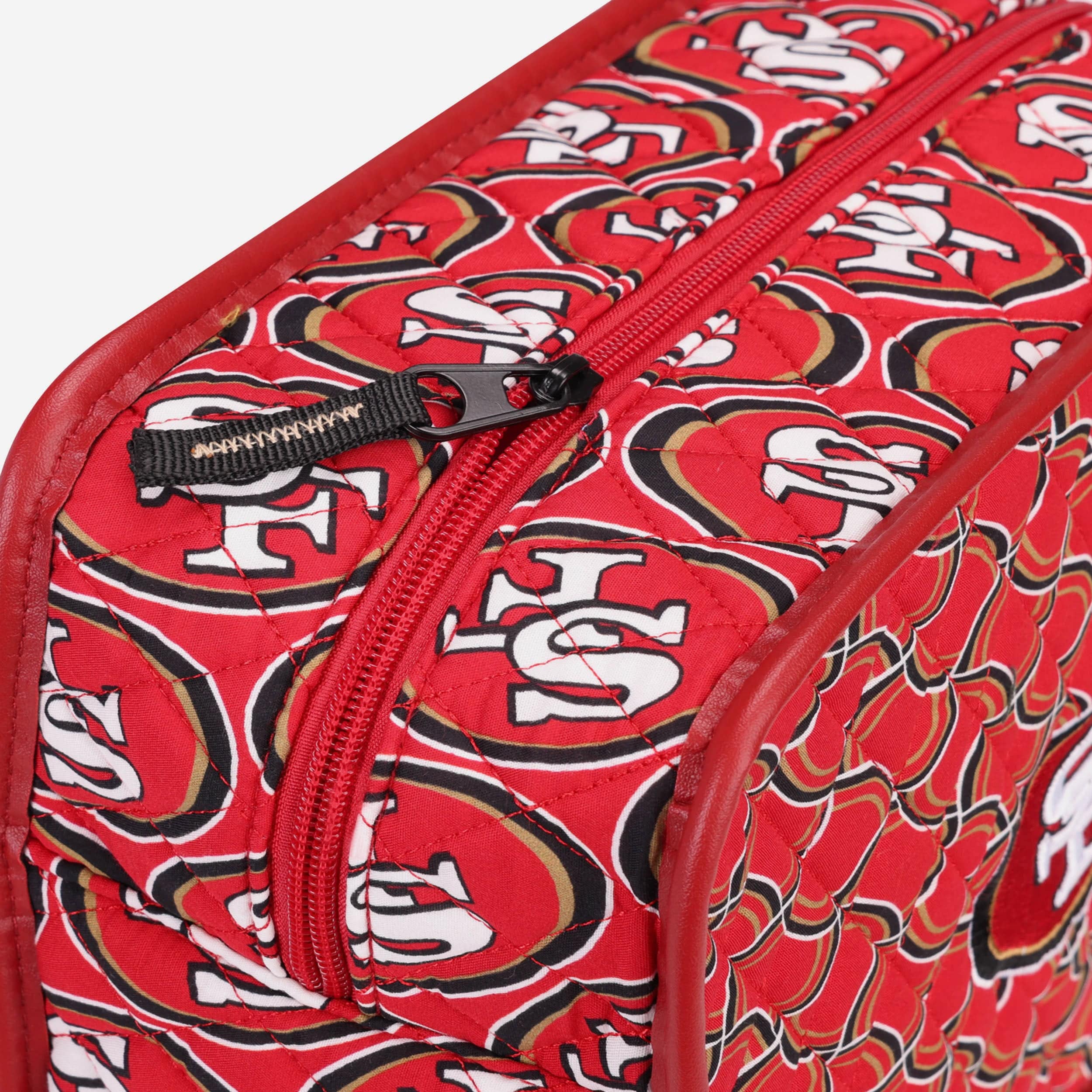 San Francisco 49ers Quilted Printed Cosmetic Bag - Image 4