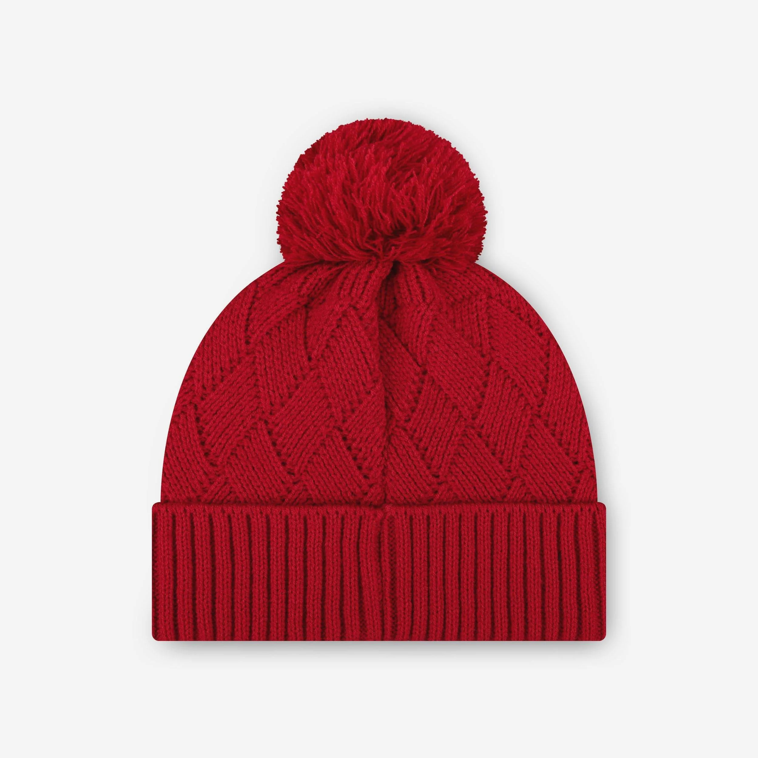 San Francisco 49Ers Rhinestone Primary Logo Criss Cross Beanie - Image 2