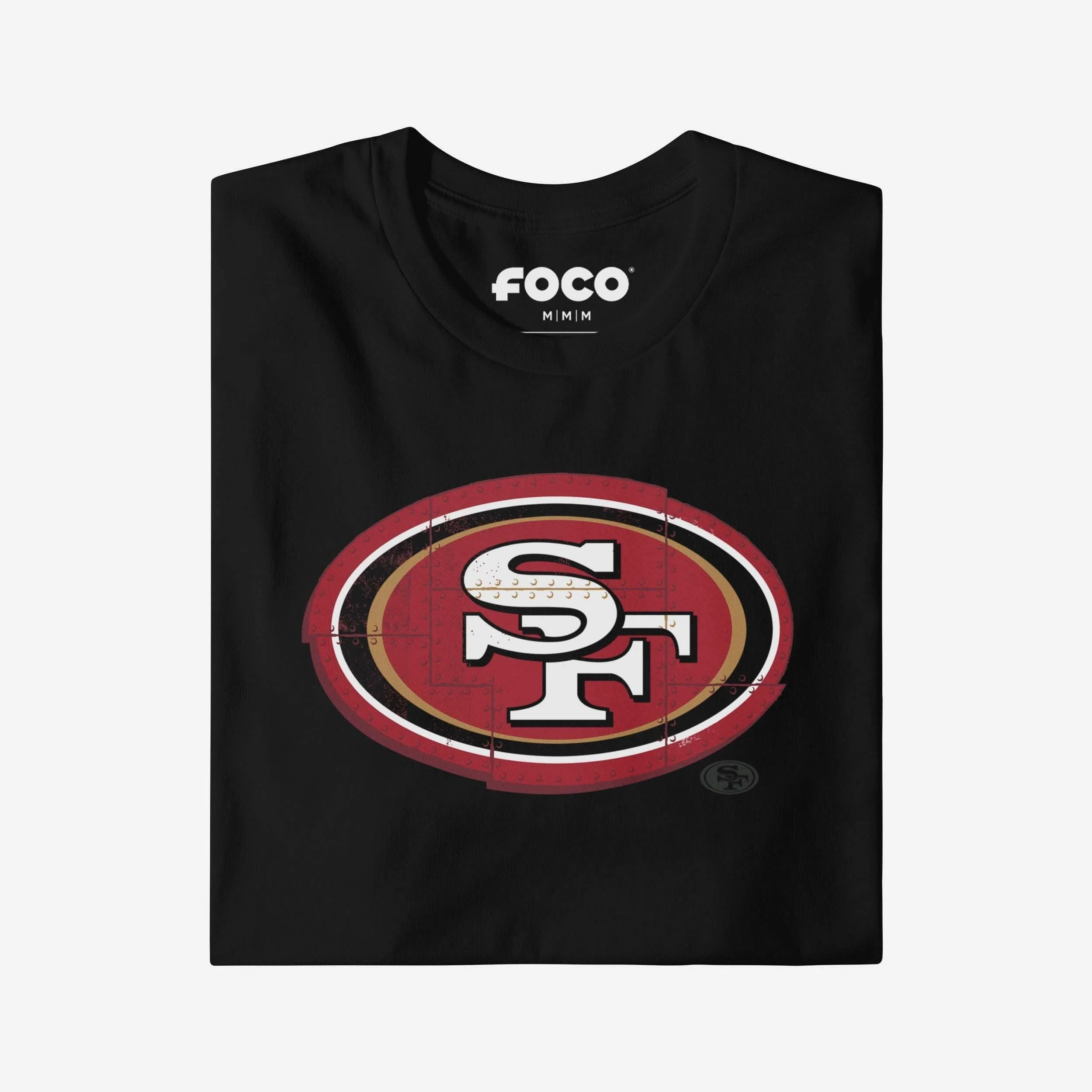 San Francisco 49Ers Rivet Logo T-Shirt - Image 3