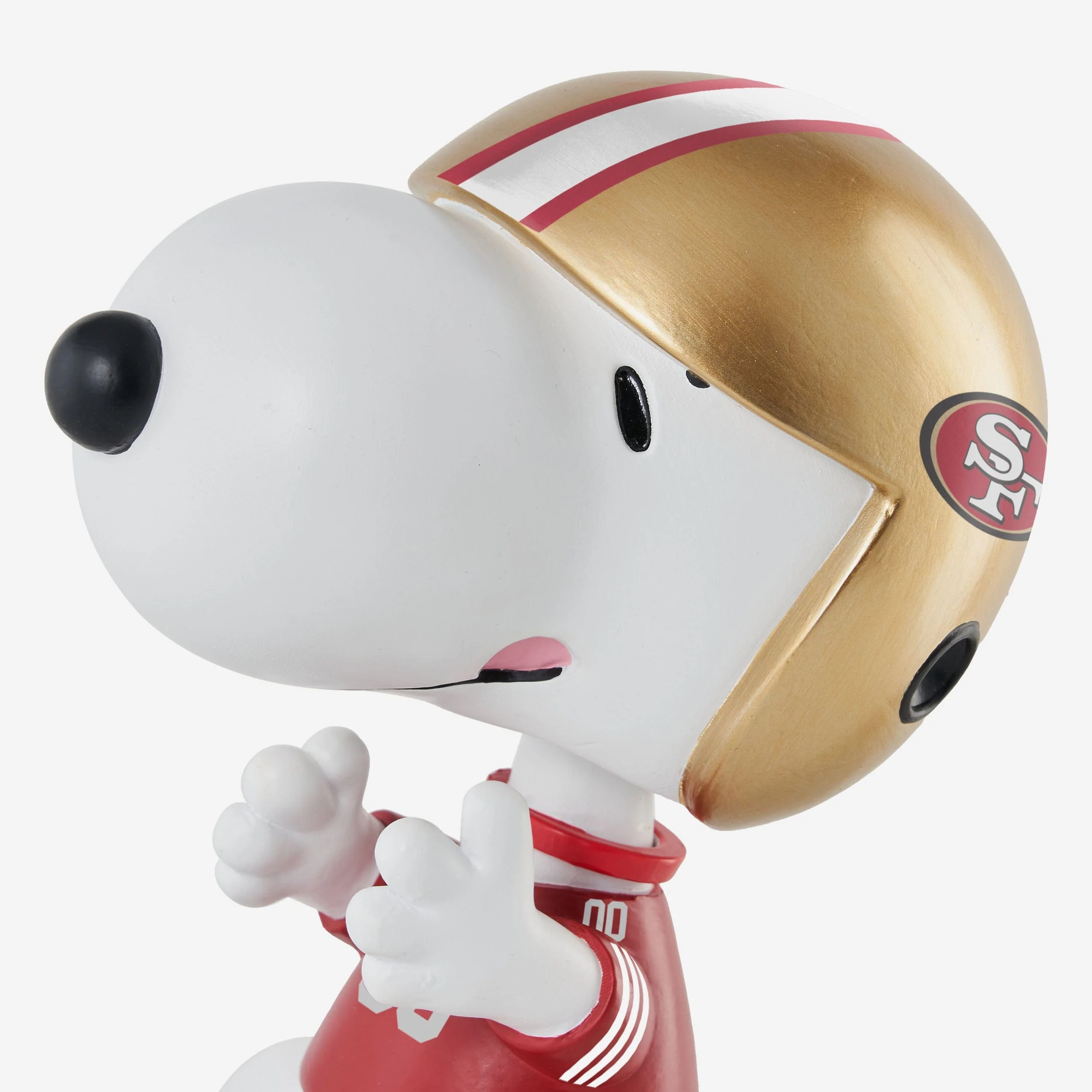 San Francisco 49ers Snoopy Peanuts Bighead Bobblehead - Image 2