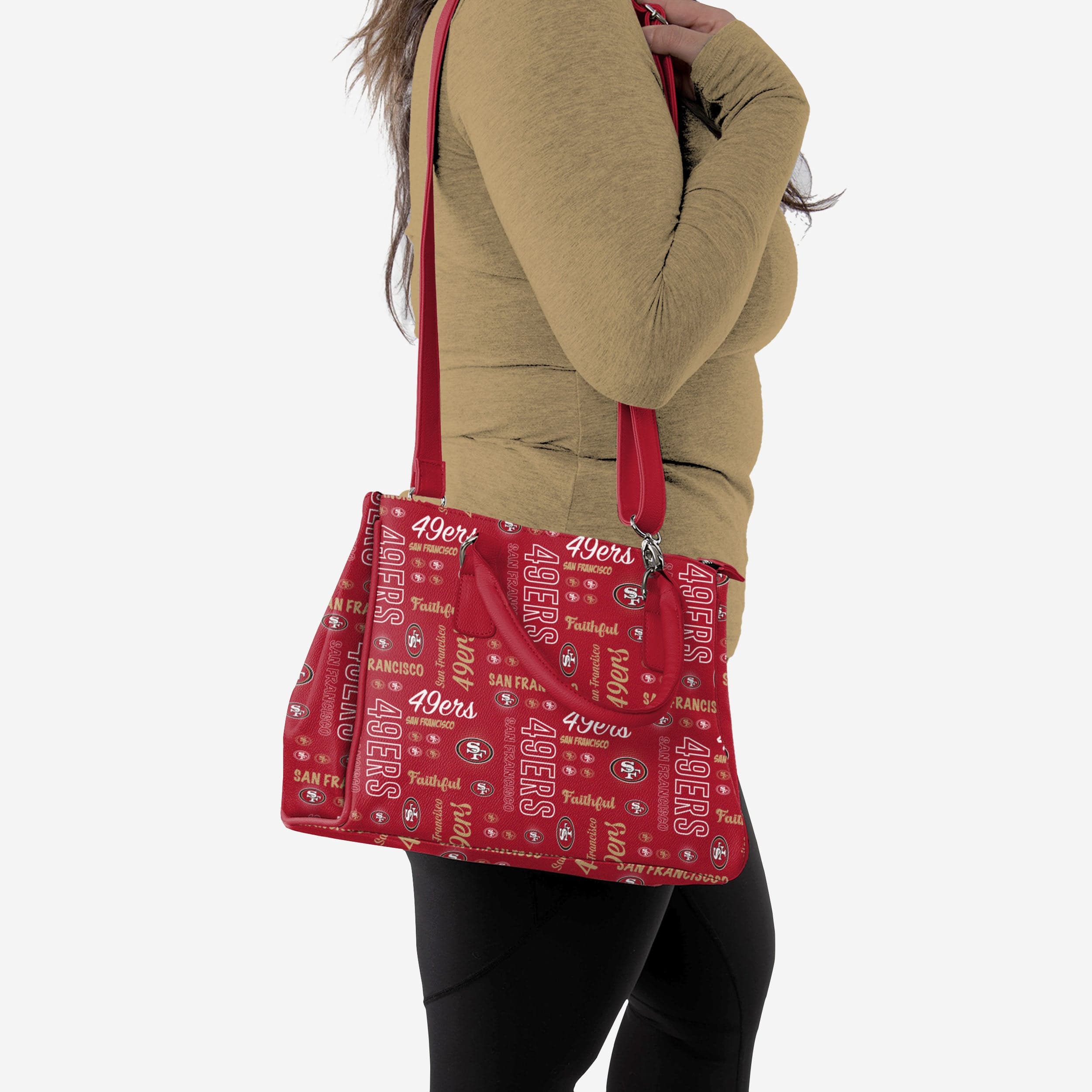 San Francisco 49ers Spirited Style Printed Collection Purse - Image 2