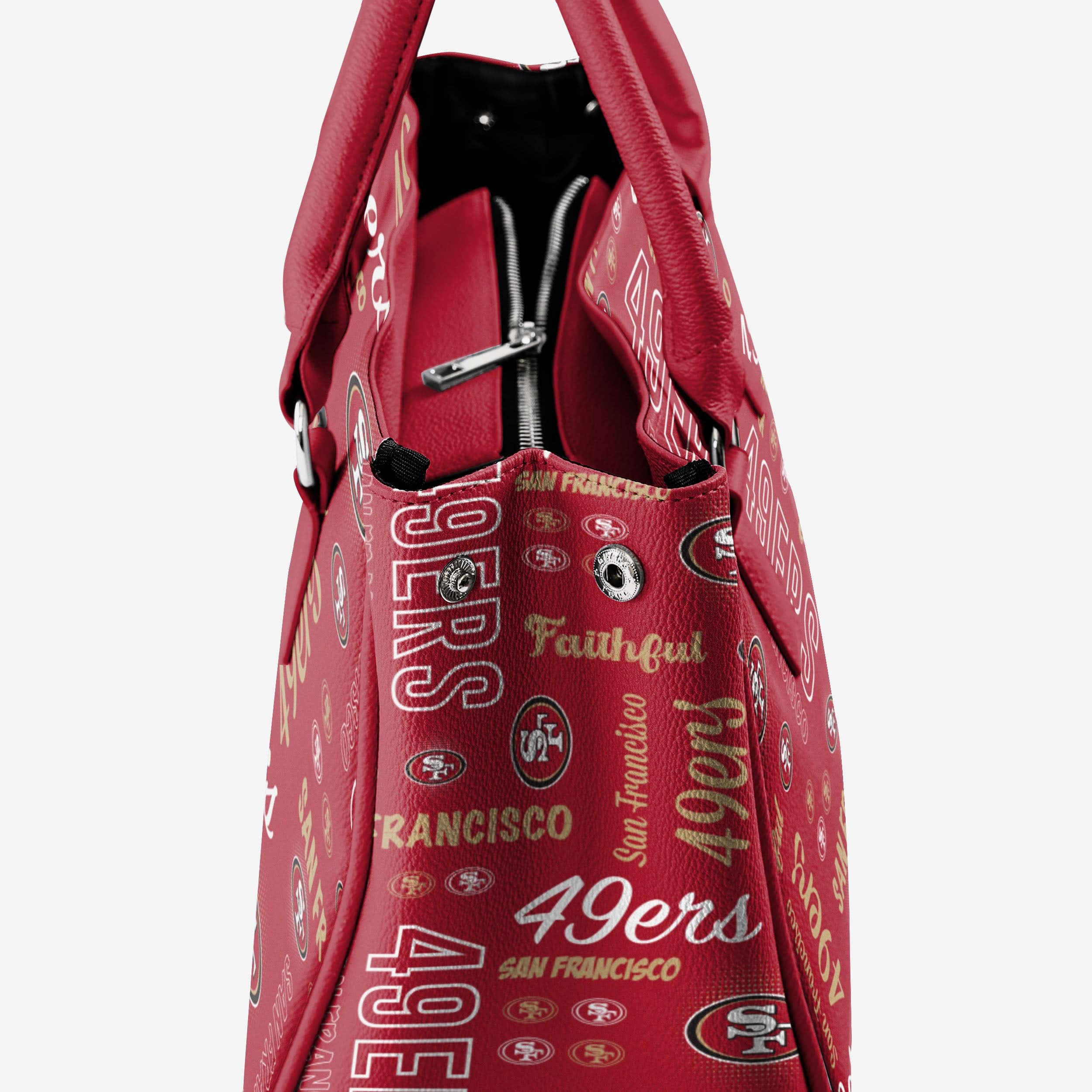 San Francisco 49ers Spirited Style Printed Collection Purse - Image 4
