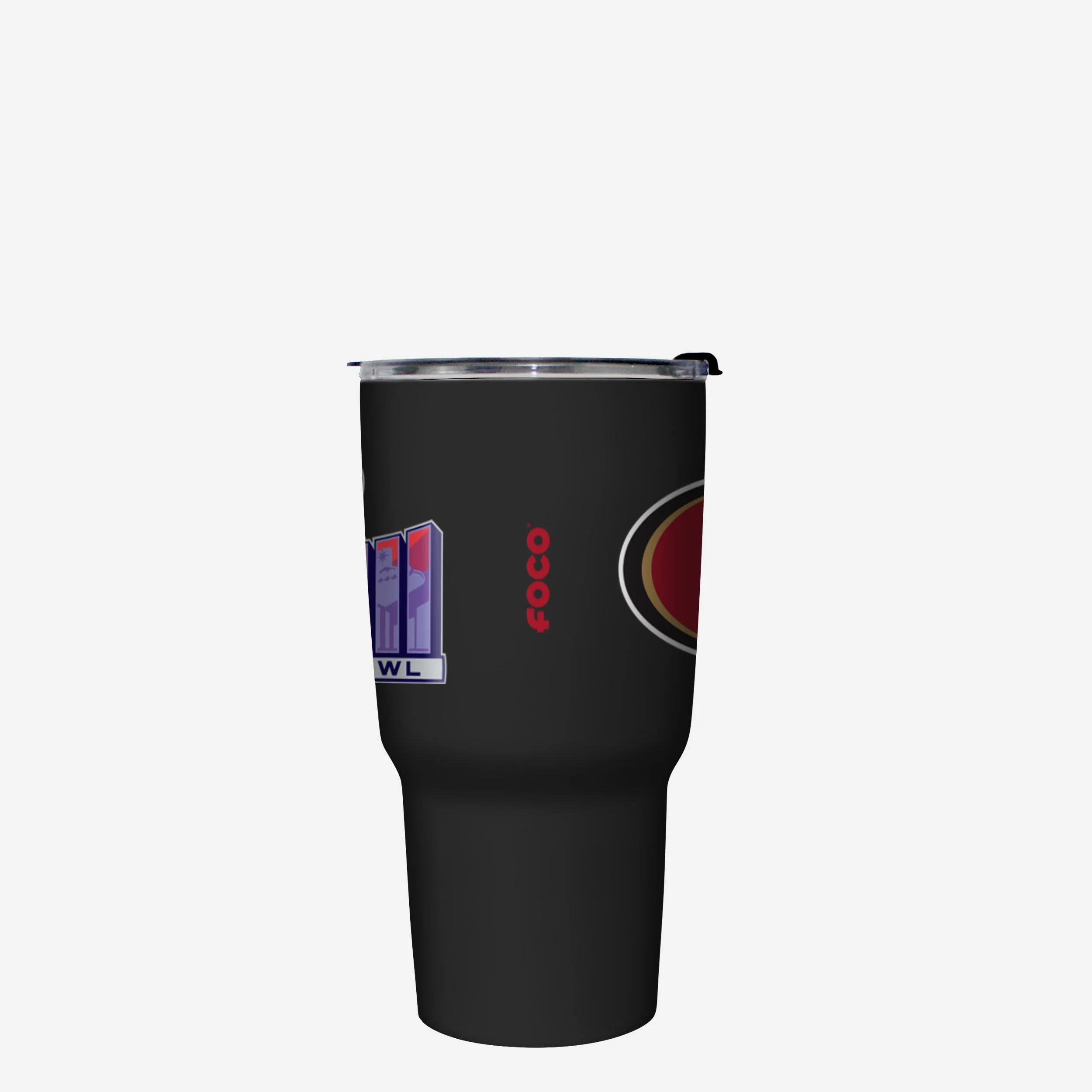 San Francisco 49ers Super Bowl LVIII Black 27 oz Stainless Steel Tumbler - Image 3
