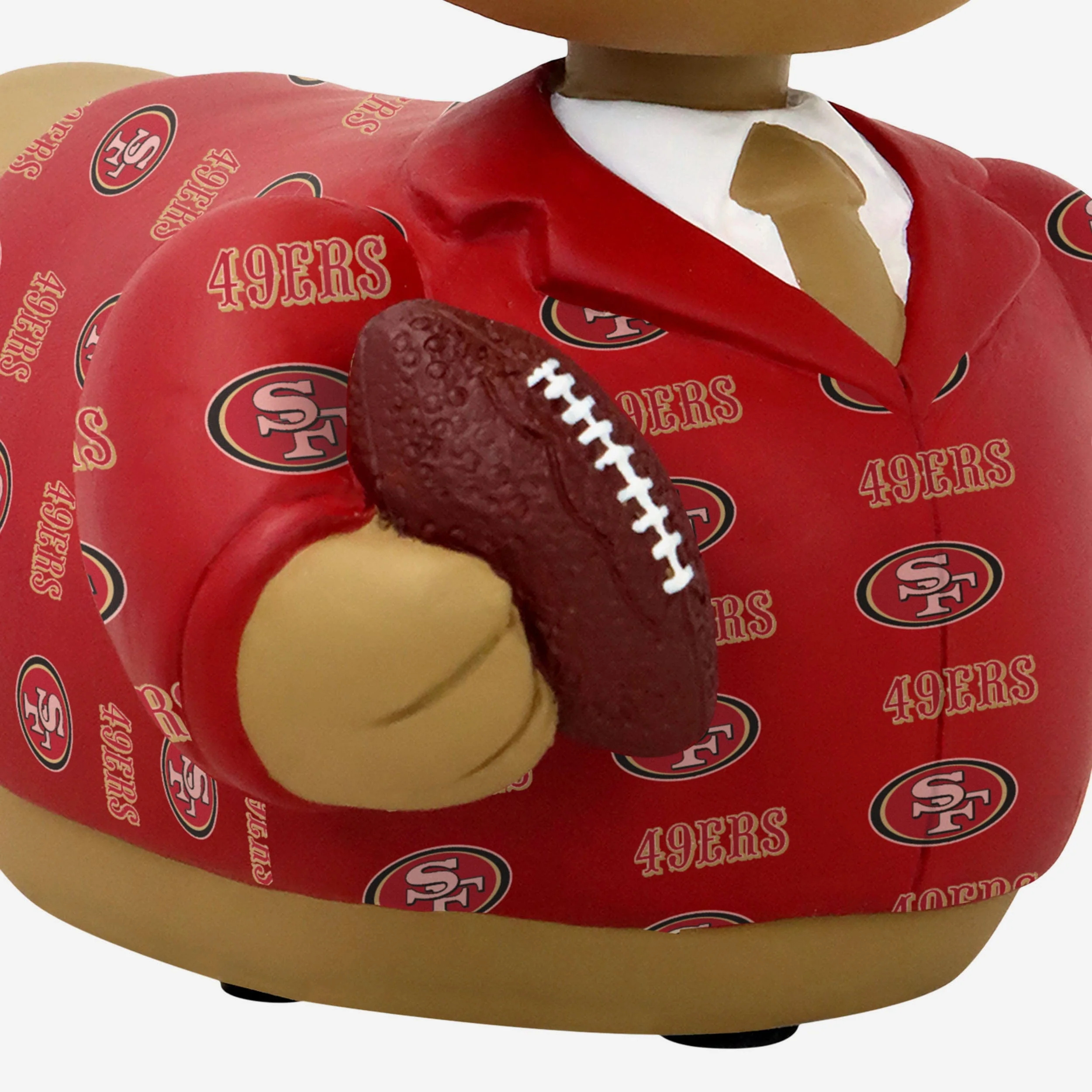 San Francisco 49ers Superfan Bobble Duck Mini Bobblehead - Image 3