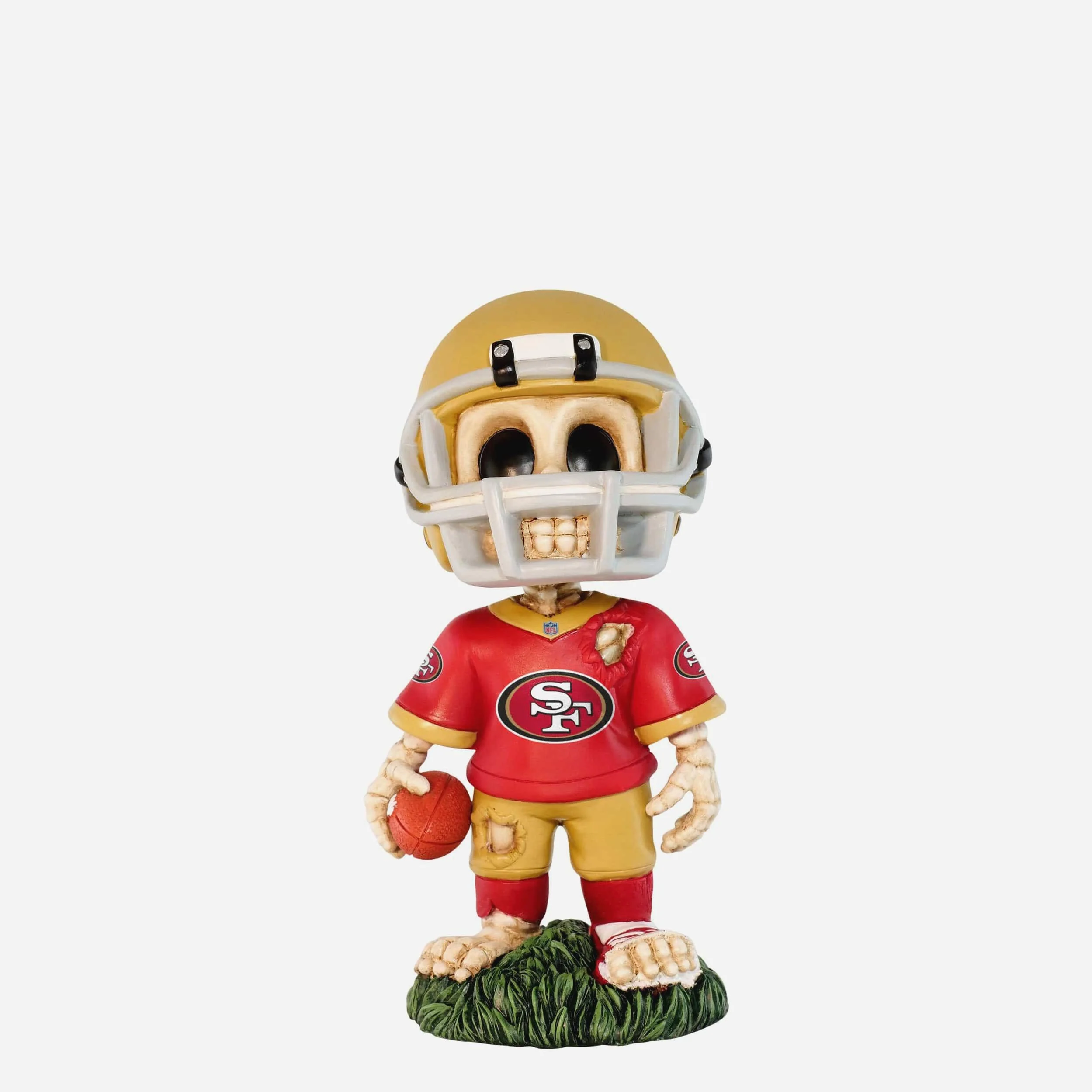 San Francisco 49ers Team Skull Mini Bobblehead