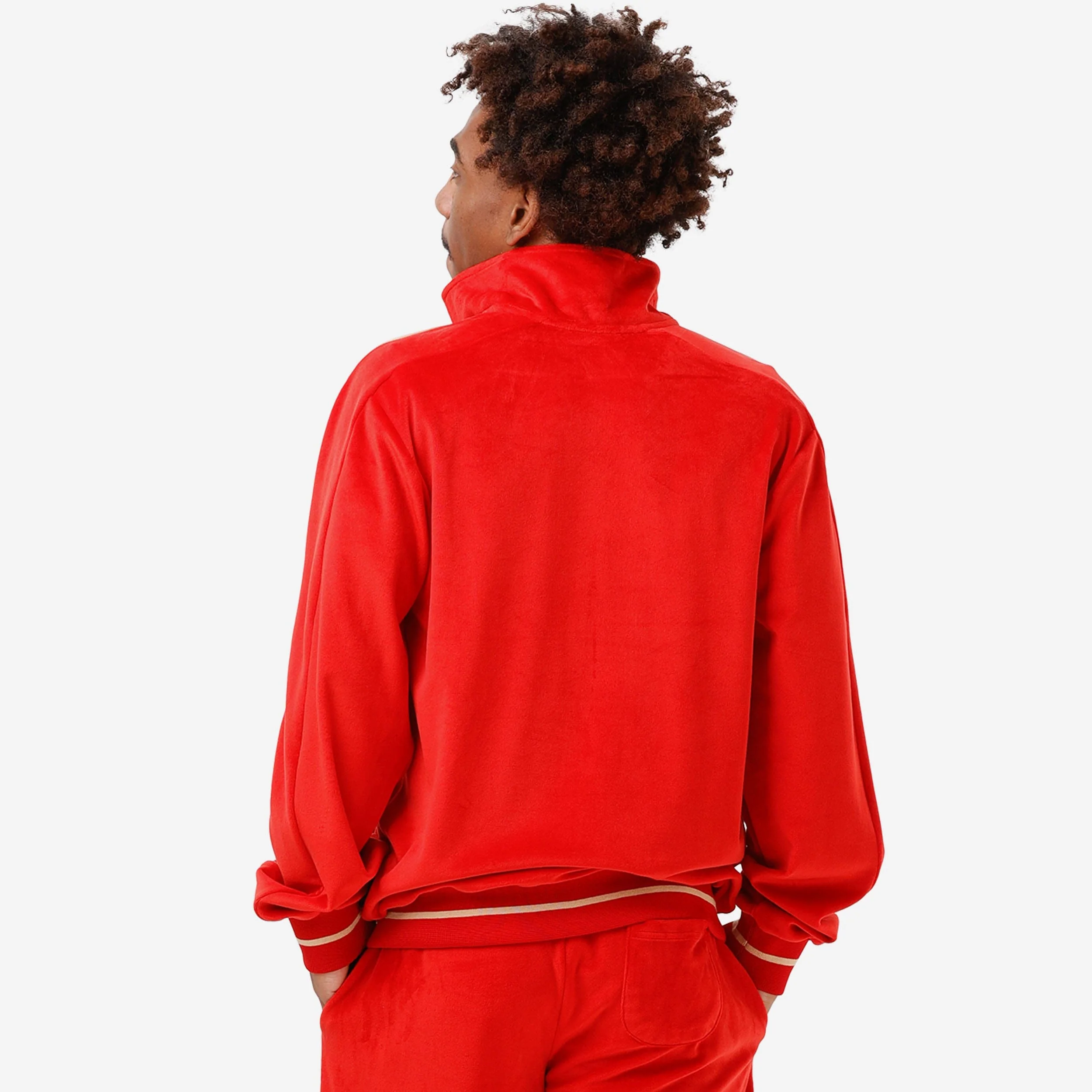 San Francisco 49ers Velour Zip Up Top - Image 2